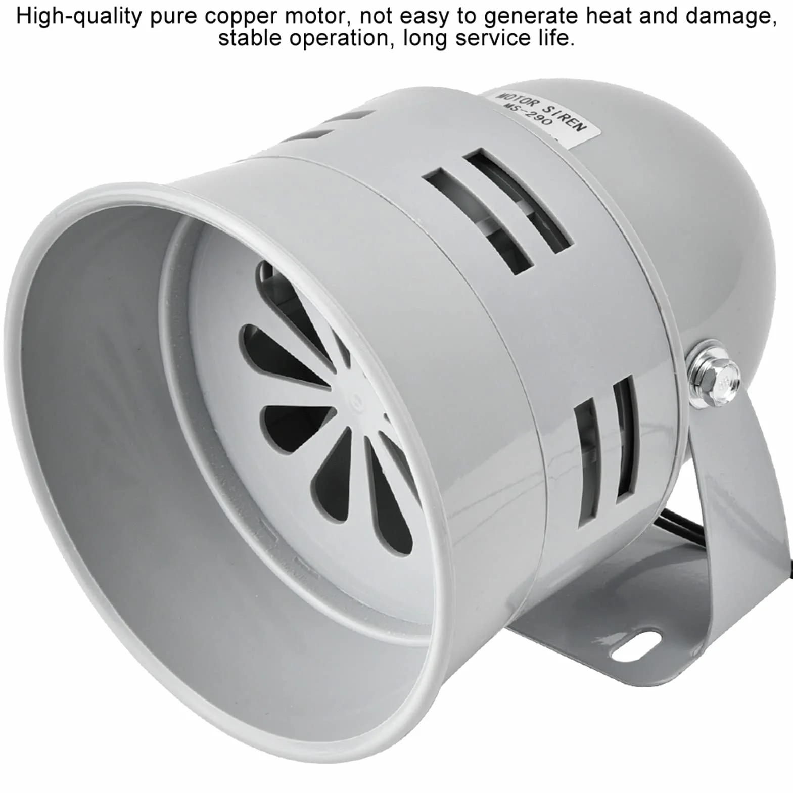 Elektromotor angetriebene Sirene 120DB Mini-Industrie Hoher Dezibel Daueralarmhorn AC220V