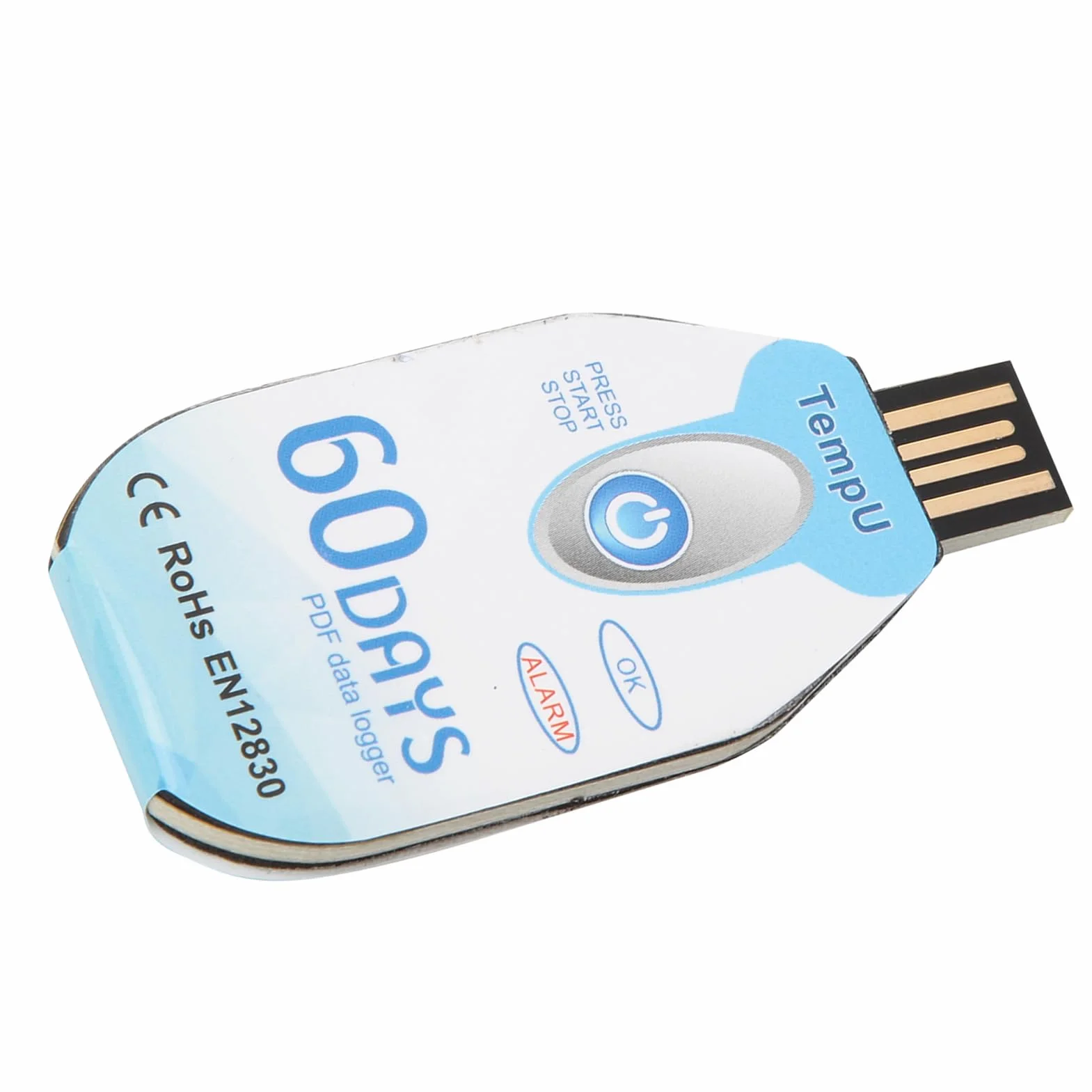 Temperatur- und Feuchtigkeits-Logger USB PDF Report 10000 Punkte