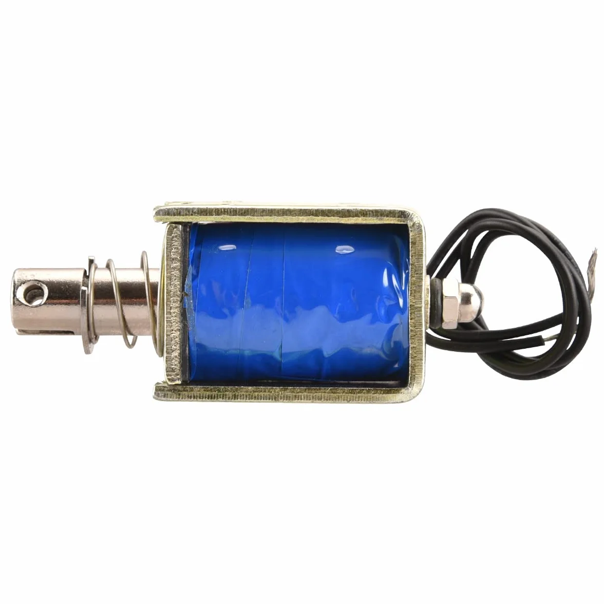 Heschen Elektromagnes elektromagnetyczny, HS-1040B, DC12V 1.6A 25N, skok 10mm, zamek do drzwi z otwartą ramą typu Push Pull