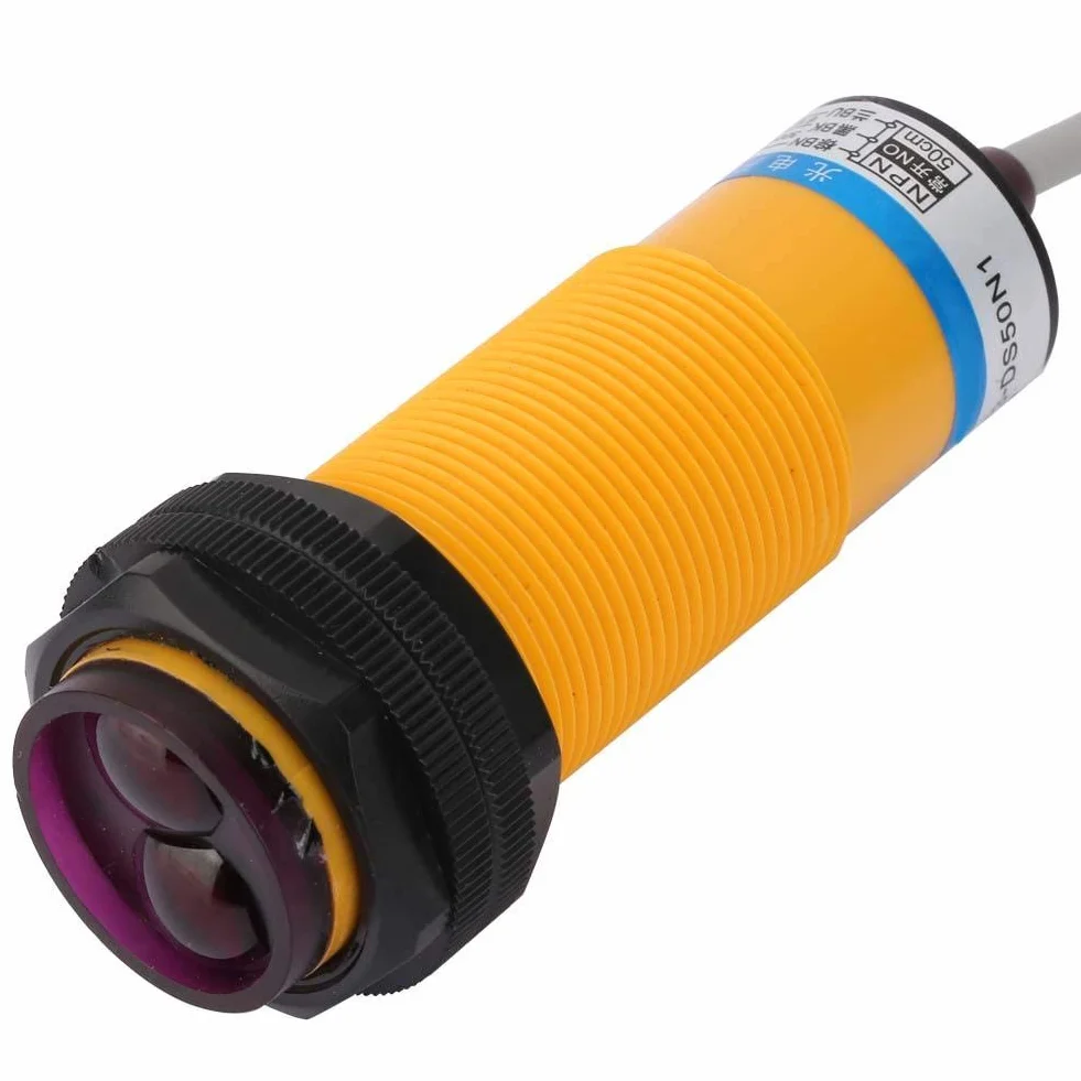 Czujnik zbliżeniowy na podczerwień E3F3-DS50N1 70 cm DC6-36V fotoelektryczny