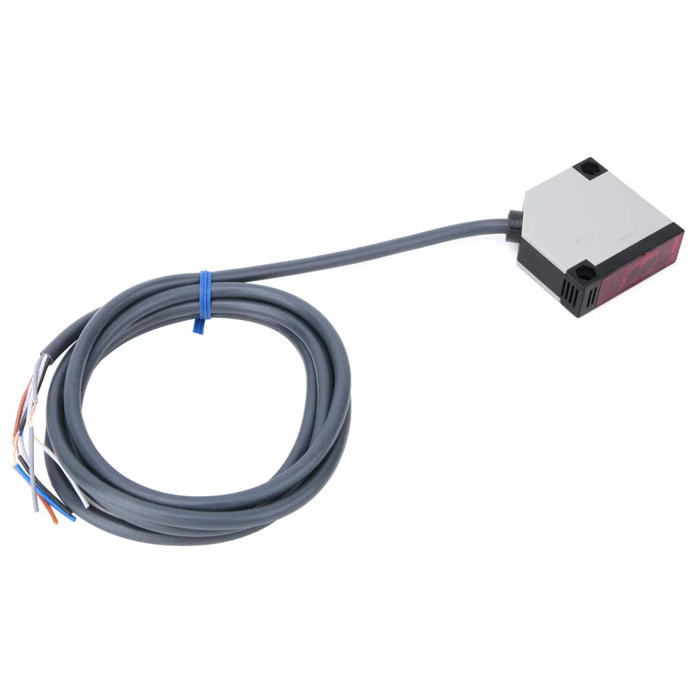 E3JK-DS30M1 Czujnik zbliżeniowy na podczerwień IP65 300mm Rozproszony przełącznik fotoelektryczny DC12-24V