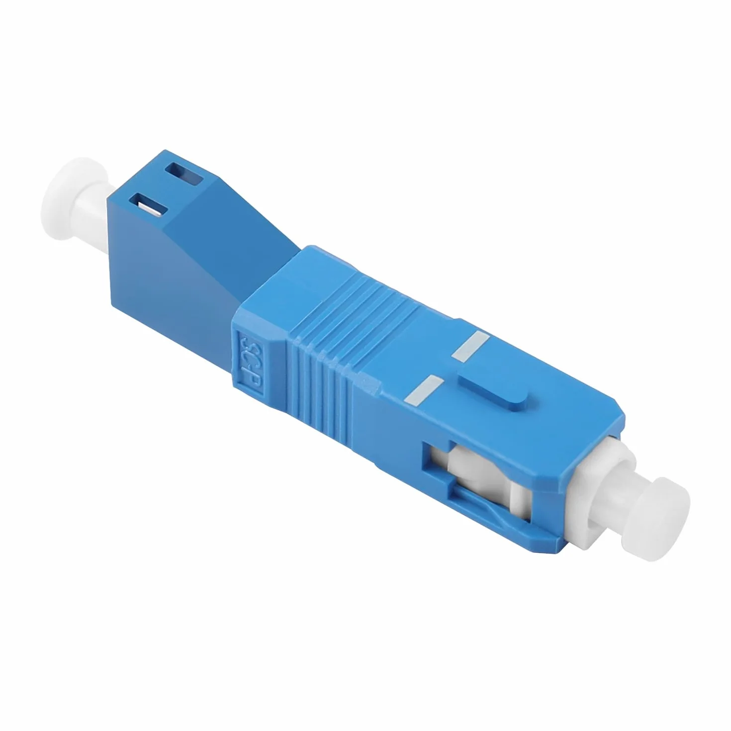 QIANRENON SC męski na LC żeński jednomodowy adapter SM 9/125μm SC/UPC na LC/UPC hybrydowy konwerter simplex