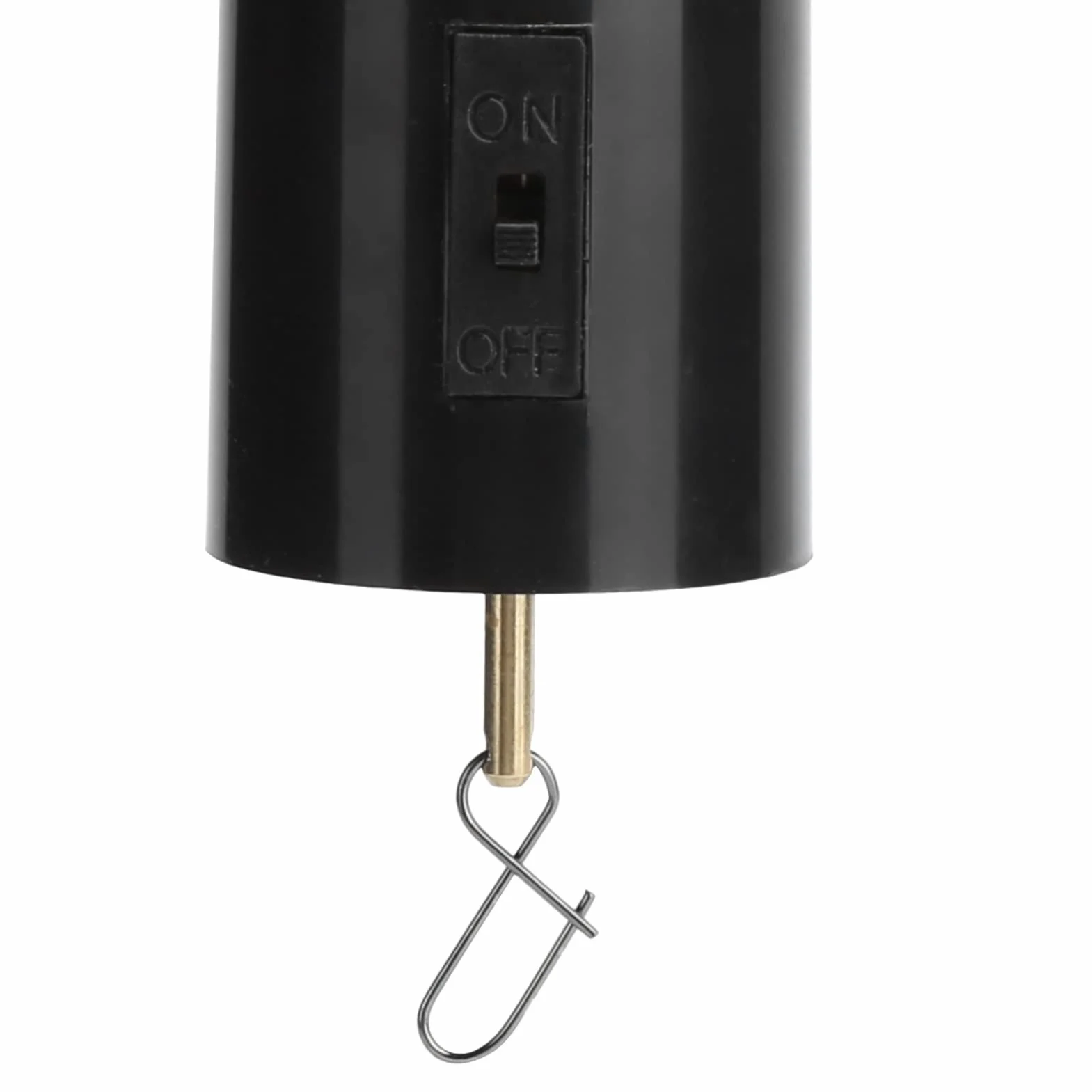 Obrotowy Silnik Wiszący Czarny Obrotowy Silnik do Dzwonków Wietrznych Mobilny Zasilany baterią Garden Decor Accessoy