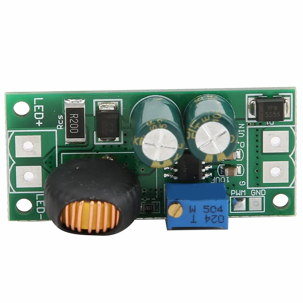 Sterownik LED PWM Regulowany Moduł 72W DC 6-50V 1-3A Konwerter Prądu Wysokowydajny LD48AJTA dla Taśmy LED i Oświetlenia