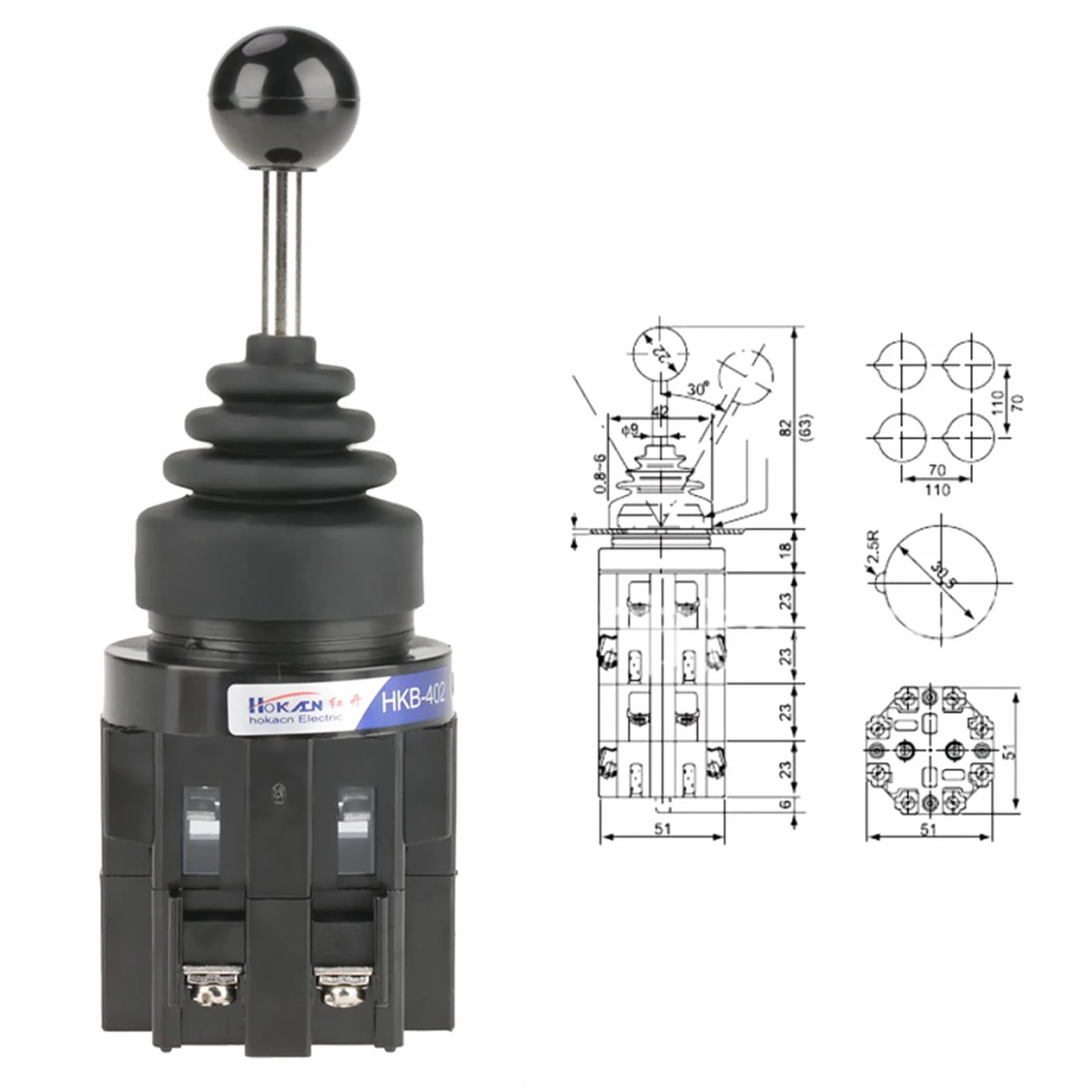 Joystick 12 V Potencjometr Joysticka 12 V Mrisata 16 * 6 * 6 1 Pc CS-402 4NO 4-pozycyjny Powrót Chwilowy Joystick Joystick Przełącznik