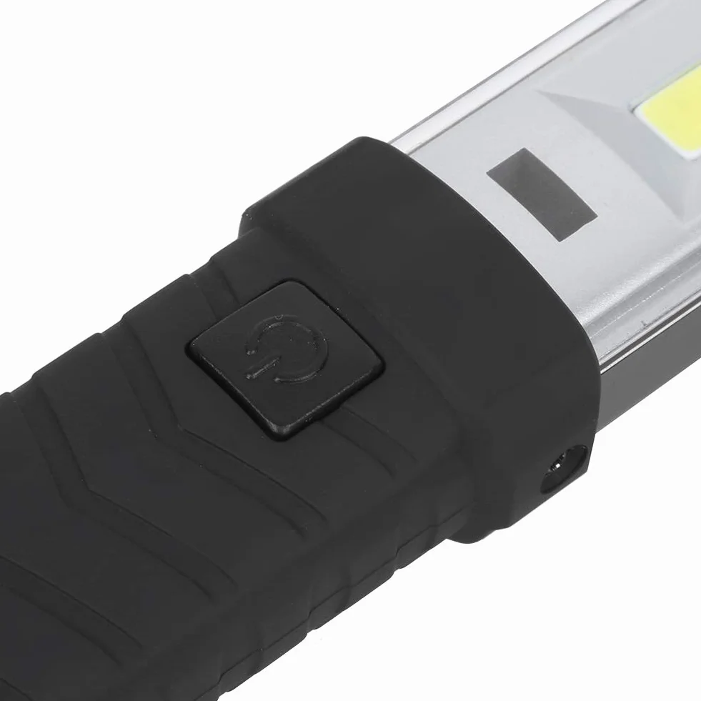 Magnetyczna Inspekcyjna, Wielofunkcyjna Latarka w Kształcie Długopisu Ładowanie USB Robocza Czarna Mini Latarka LED, Przenośne światła, Latarka