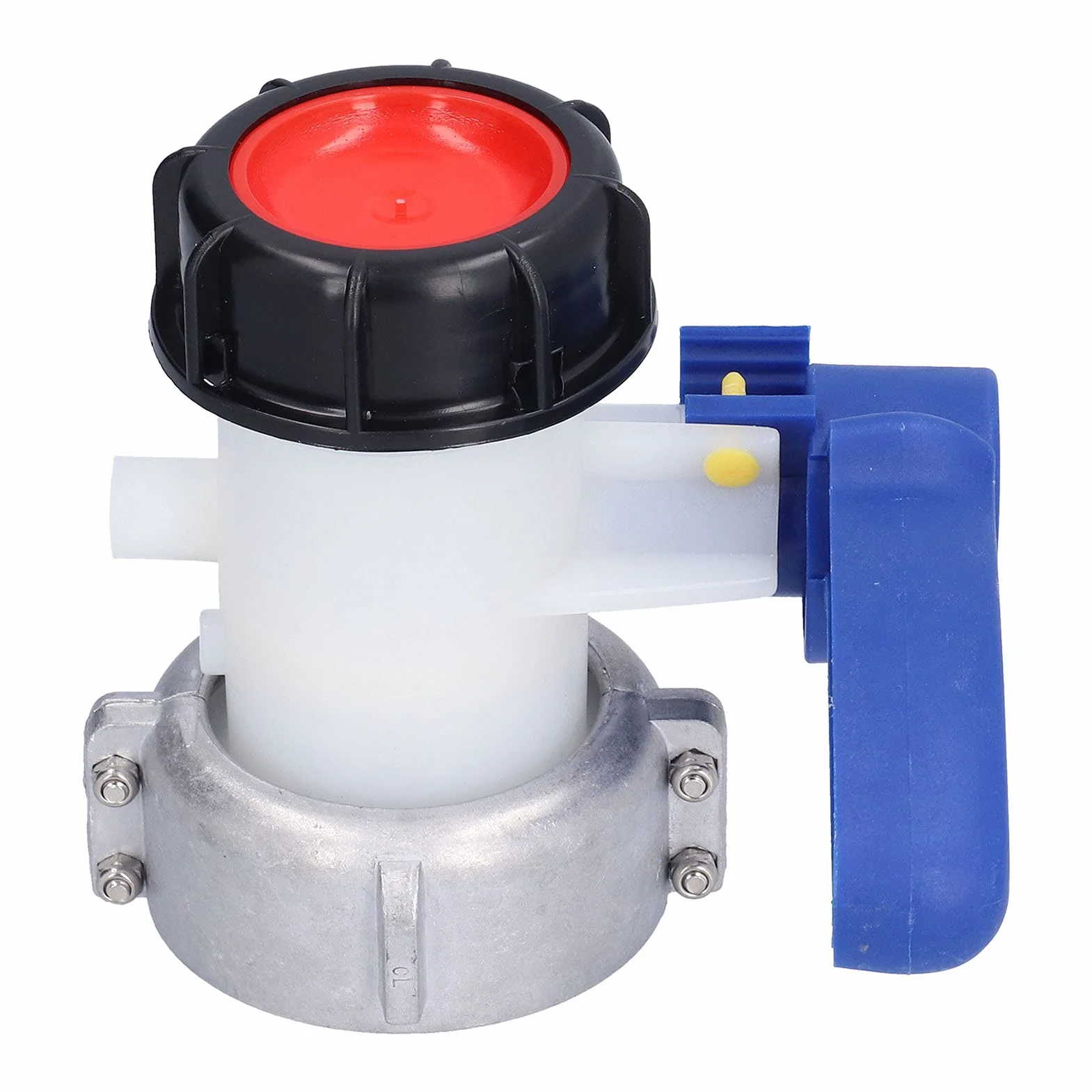 Zawór Motylkowy, Zawór Motylkowy DN50 Zawór Motylkowy IBC Adapter Wody w Zbiorniku Wymiana Złącza Sterowania Wylotem, średnica Wlotu 75 Mm, Adaptery