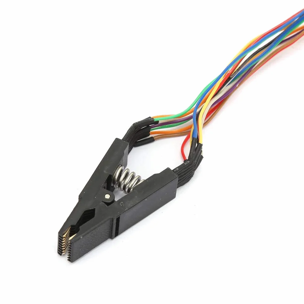 Adapter SOP16 SOIC16 16-pinowy do Programatora DIP8 dla Mikrokontrolerów Konwerter IC Zacisk Testowy