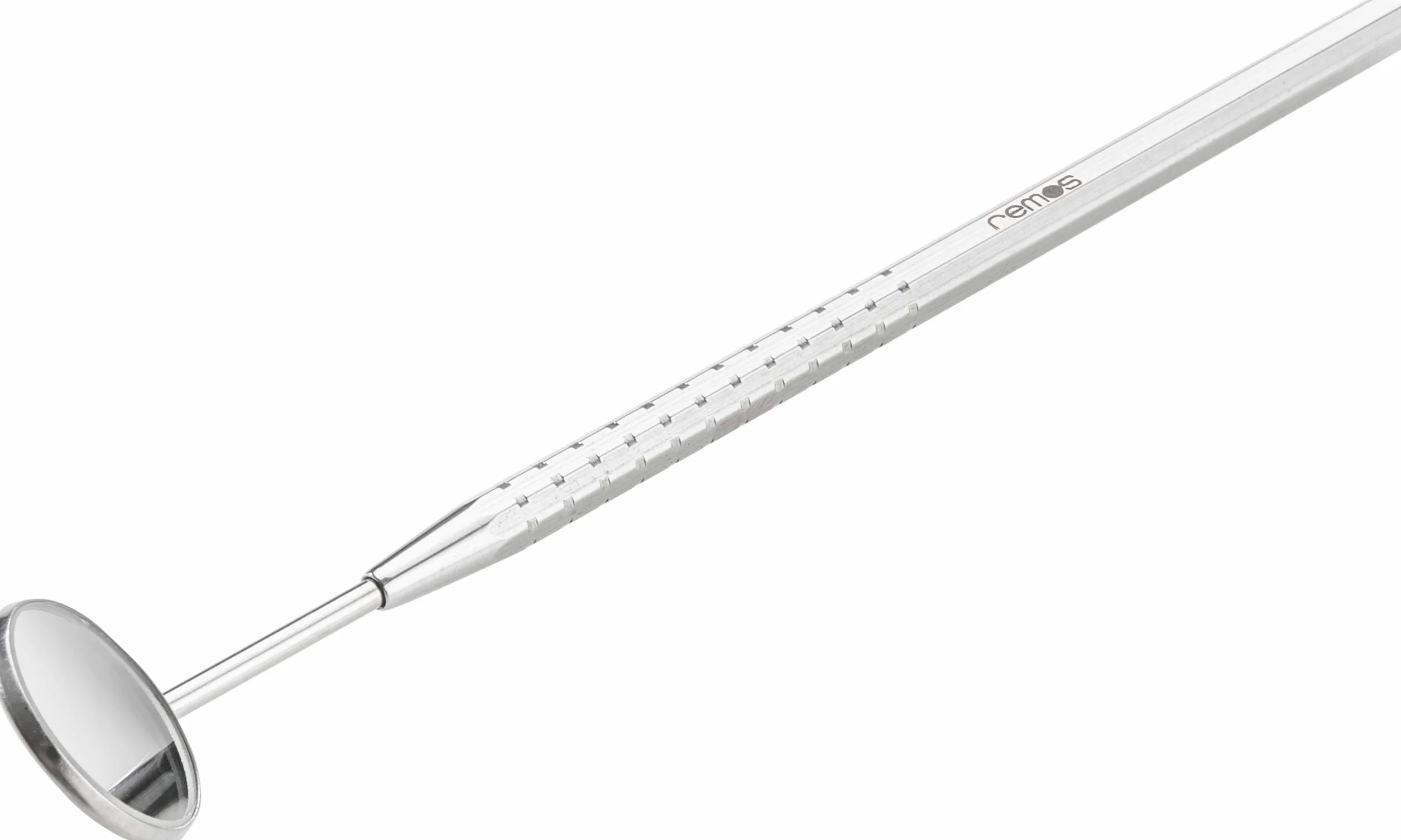 REMOS Lustro dentystyczne ze stali nierdzewnej z 1,5x powiększeniem