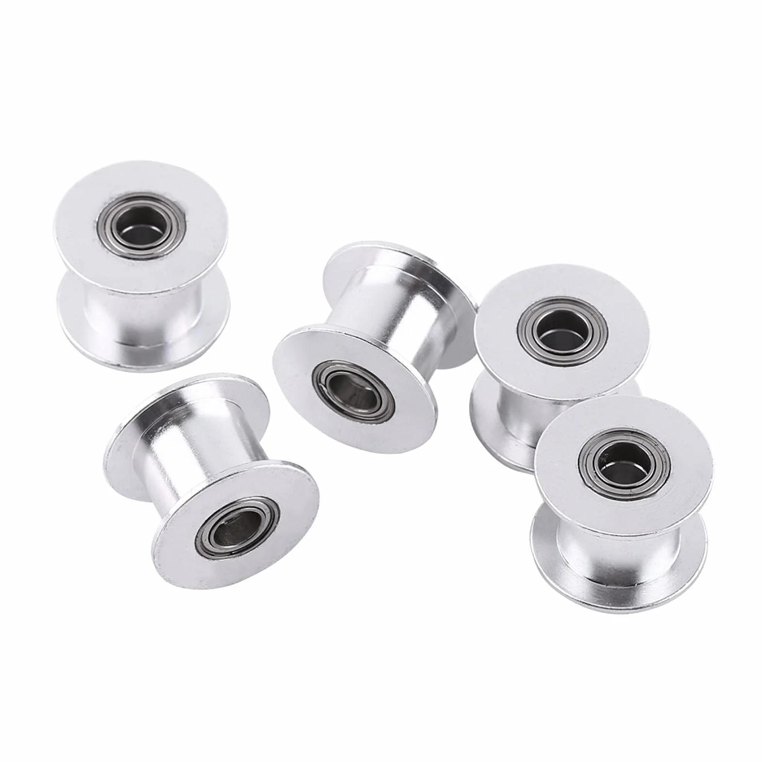 5 sztuk 2GT 20 zębów pasek rozrządu koło pasowe luźne szerokość paska 10MM 5mm otwór bez zębów do drukarki 3D