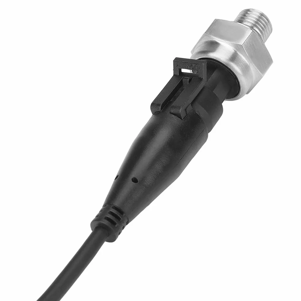 Czujnik ciśnienia G1/4 DC 5V ze stali nierdzewnej do oleju opałowego wody powietrza i gazu zakres 0-200PSI czujnik ciśnienia oleju