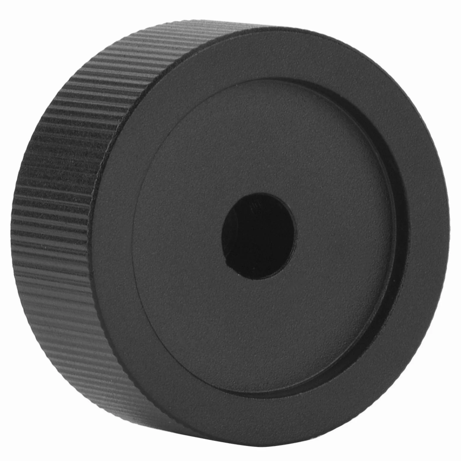 Pokrętło regulacji głośności 32x13mm Czarne matowe, solidne aluminiowe pokrętło do potencjometru 6mm