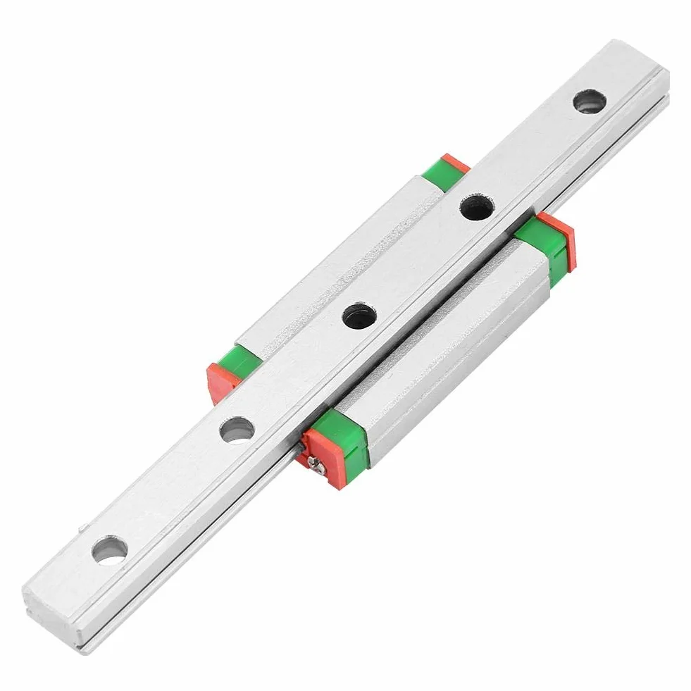 Liniowa prowadnica szynowa, 1 szt. 100 mm MGN9H Miniaturowa prowadnica liniowa CNC o szerokości 9 mm + bloki przesuwne