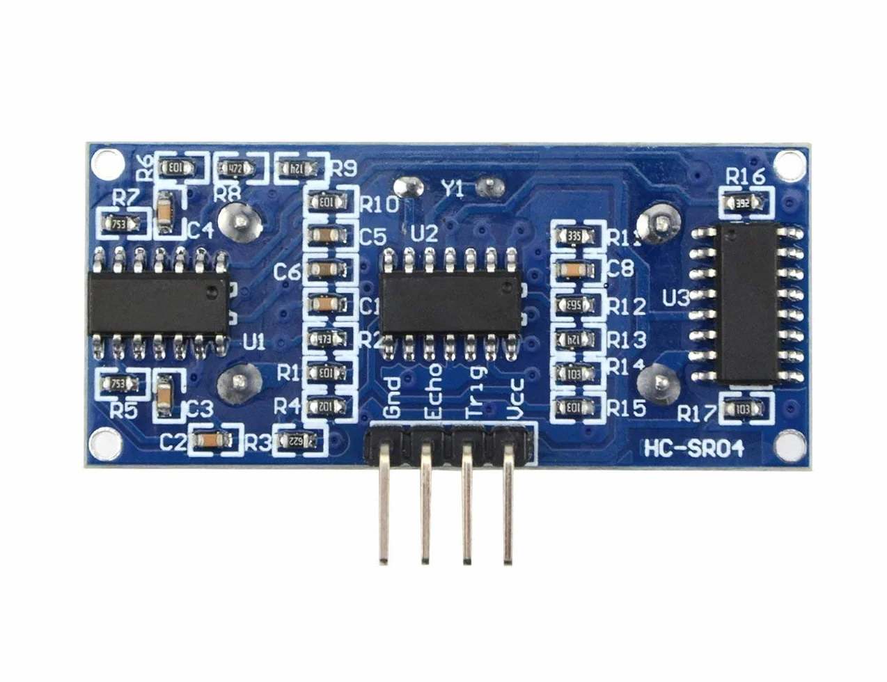Hailege 5 szt. HC-SR04 Ultradźwiękowy czujnik odległości dla Arduino UNO MEGA Nano 51/STM32