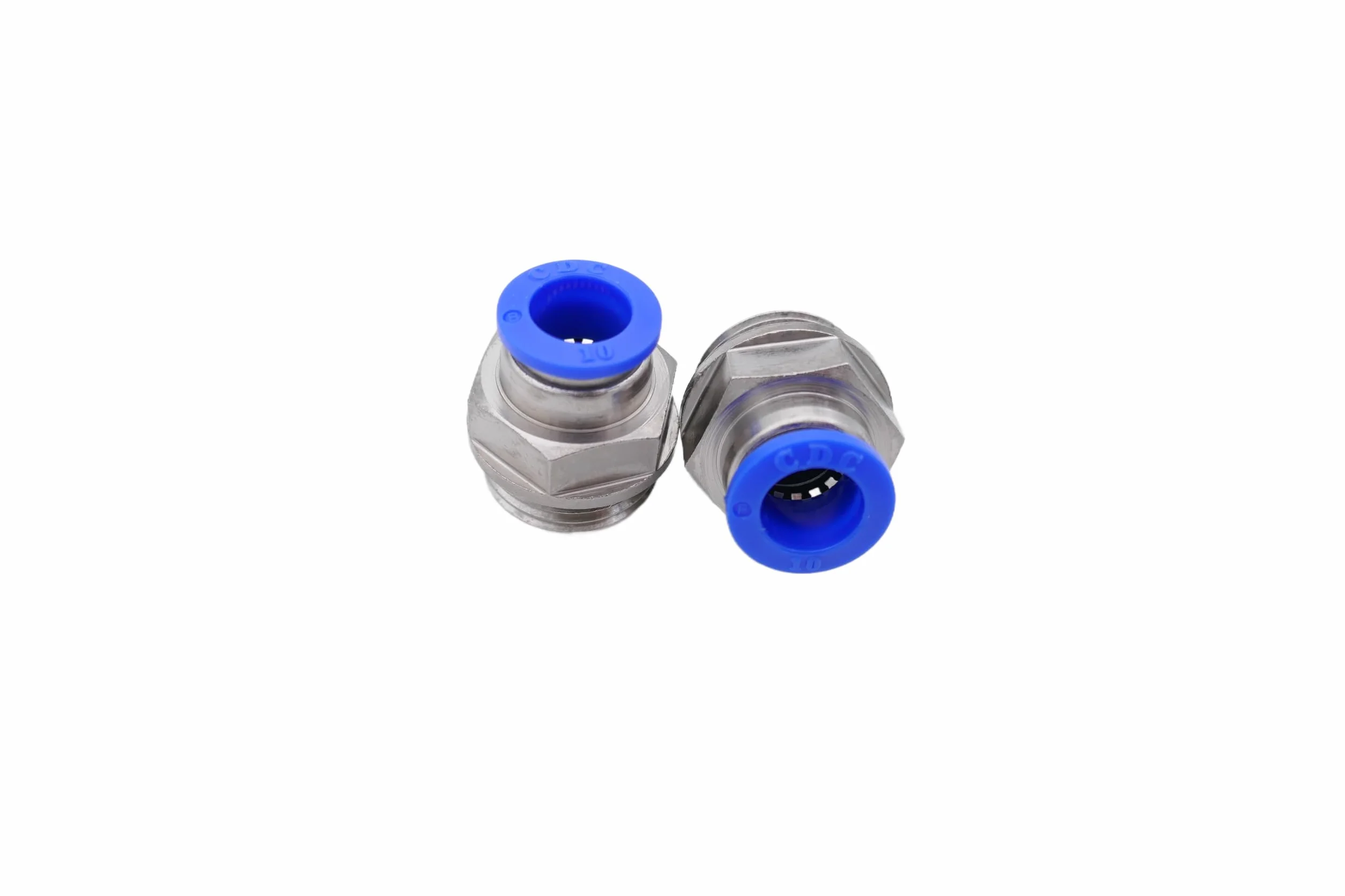 CDC pneumatyczne złącza wtykowe, proste G 1/8" na 8 mm IQS MPC 08G01, 4 sztuki