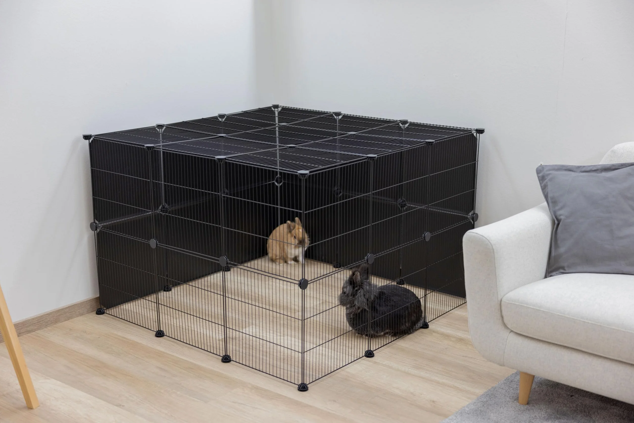 Kerbl Pet zestaw ścienny 6 elementów 35x35 cm z tworzywa sztucznego