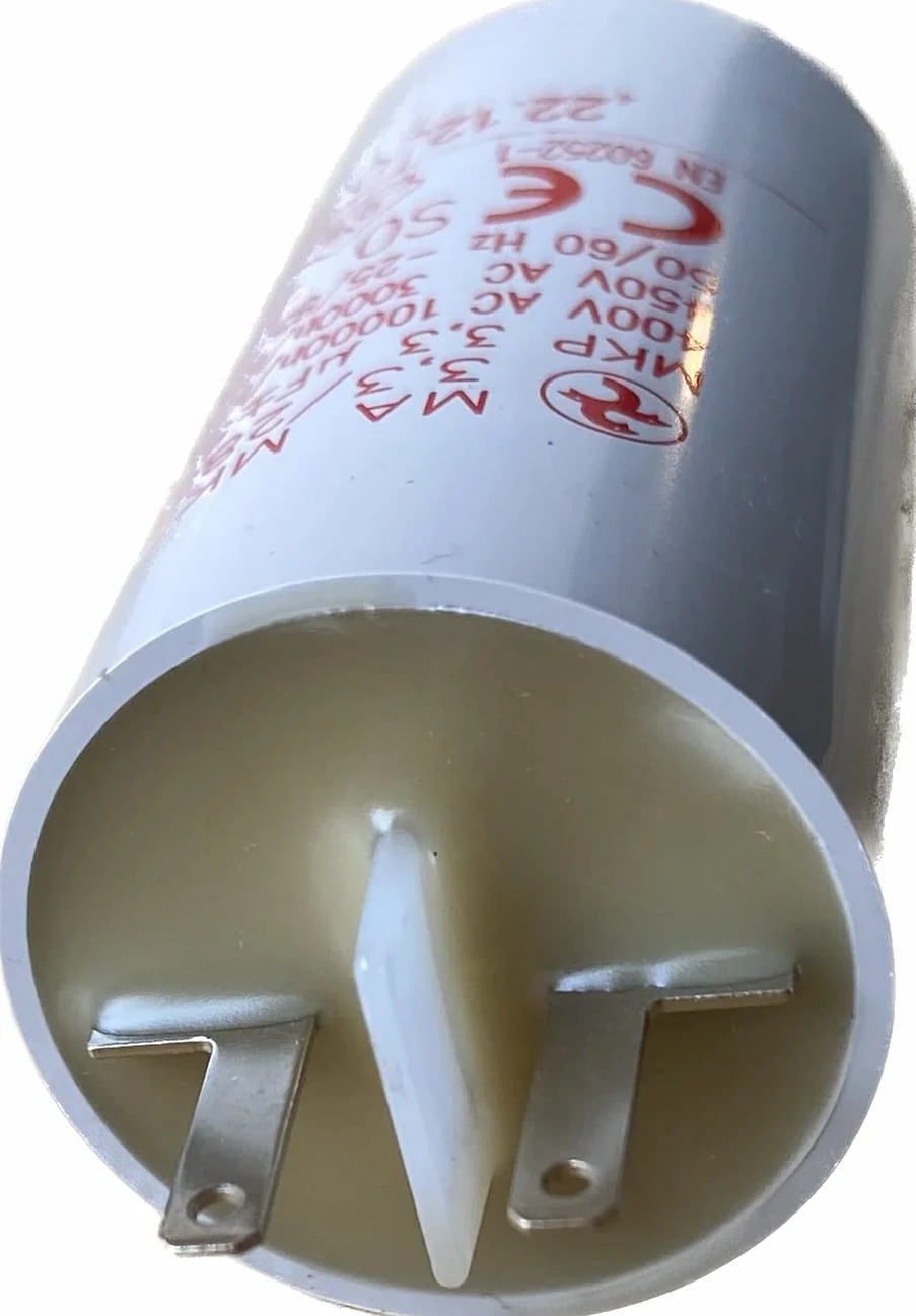 Kondensator 3,3µF, CZ33UF, Cylindryczny, Plastikowy, Kondensator, Rolet/Zazdrość, 10389097031