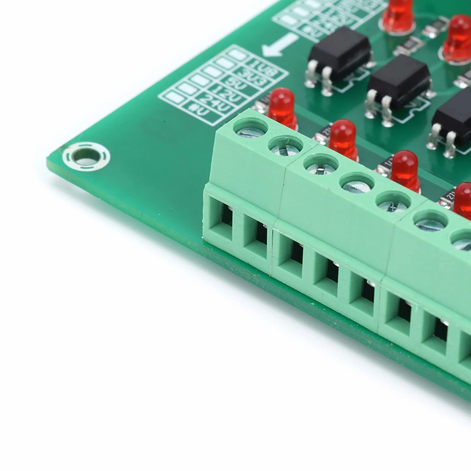 Moduł Izolacji Optycznej Walfront Częstotliwość Przełączania Granicznego 20KHZ 8-kanałowy Konwerter Izolatora Transoptor Płytka Konwertera Sygnału PLC 12V do 3.3V