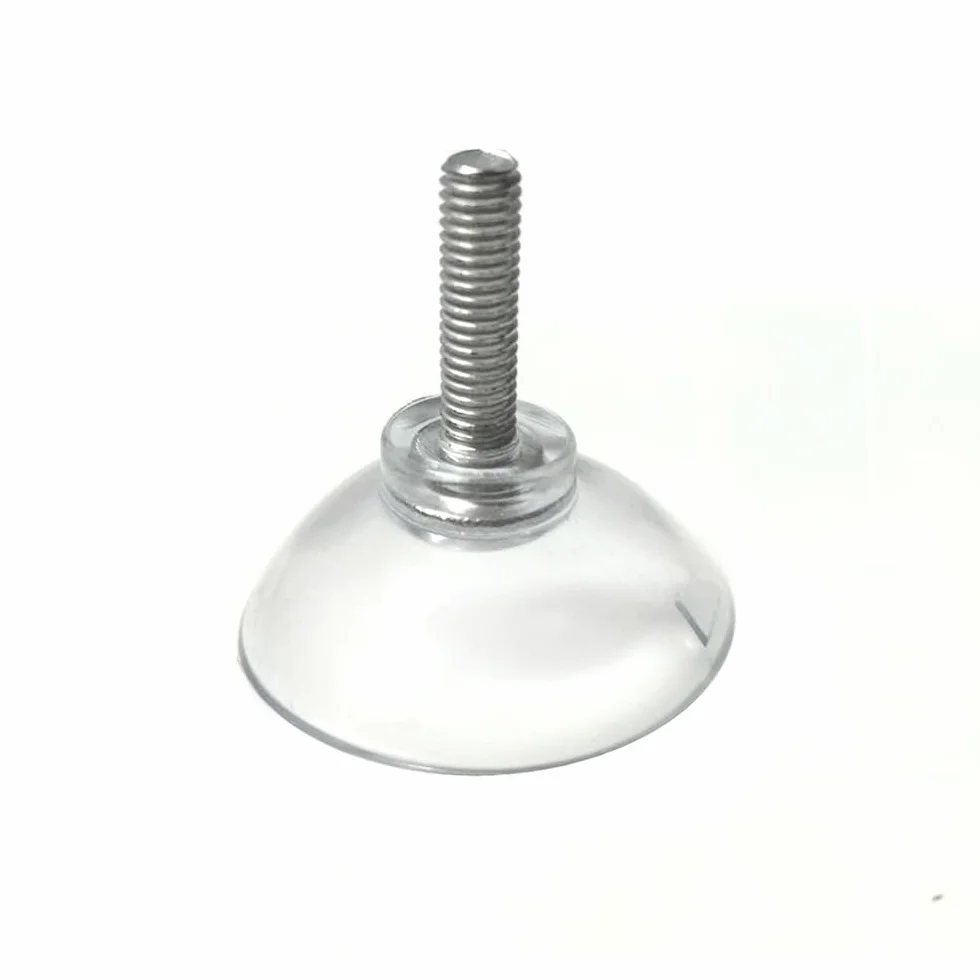 Przyssawka z nakrętką PCW M6 długa śruba 4,4 cm 6 szt. Lock NUT