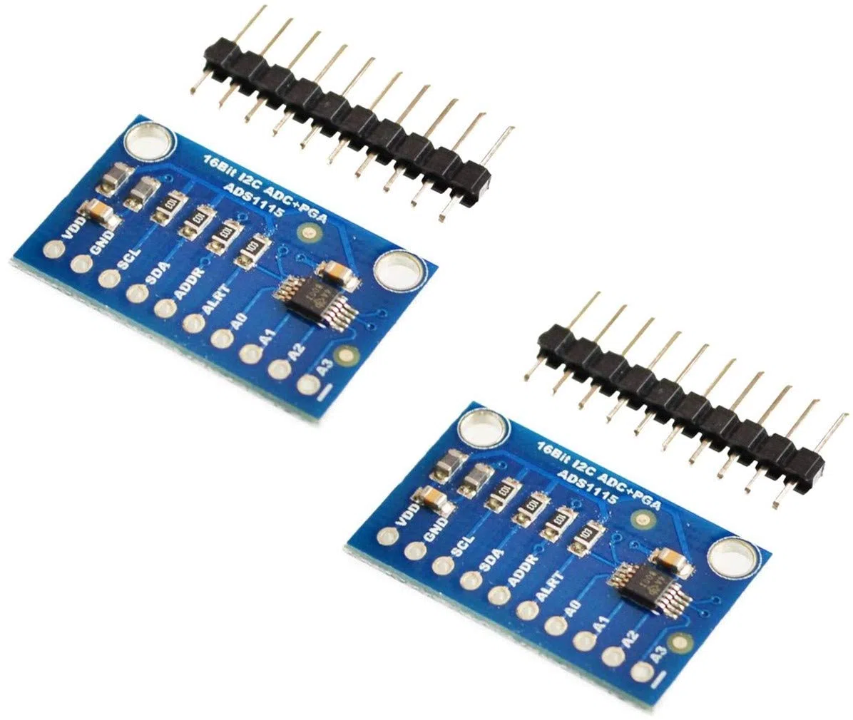 2pcs ADS1115 Module ADC Module 16Bit I2C 4-Channel ADS 1115