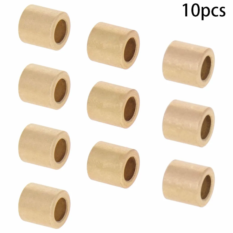 Tuleje samosmarujące z brązu 6x10x10 mm 10 szt