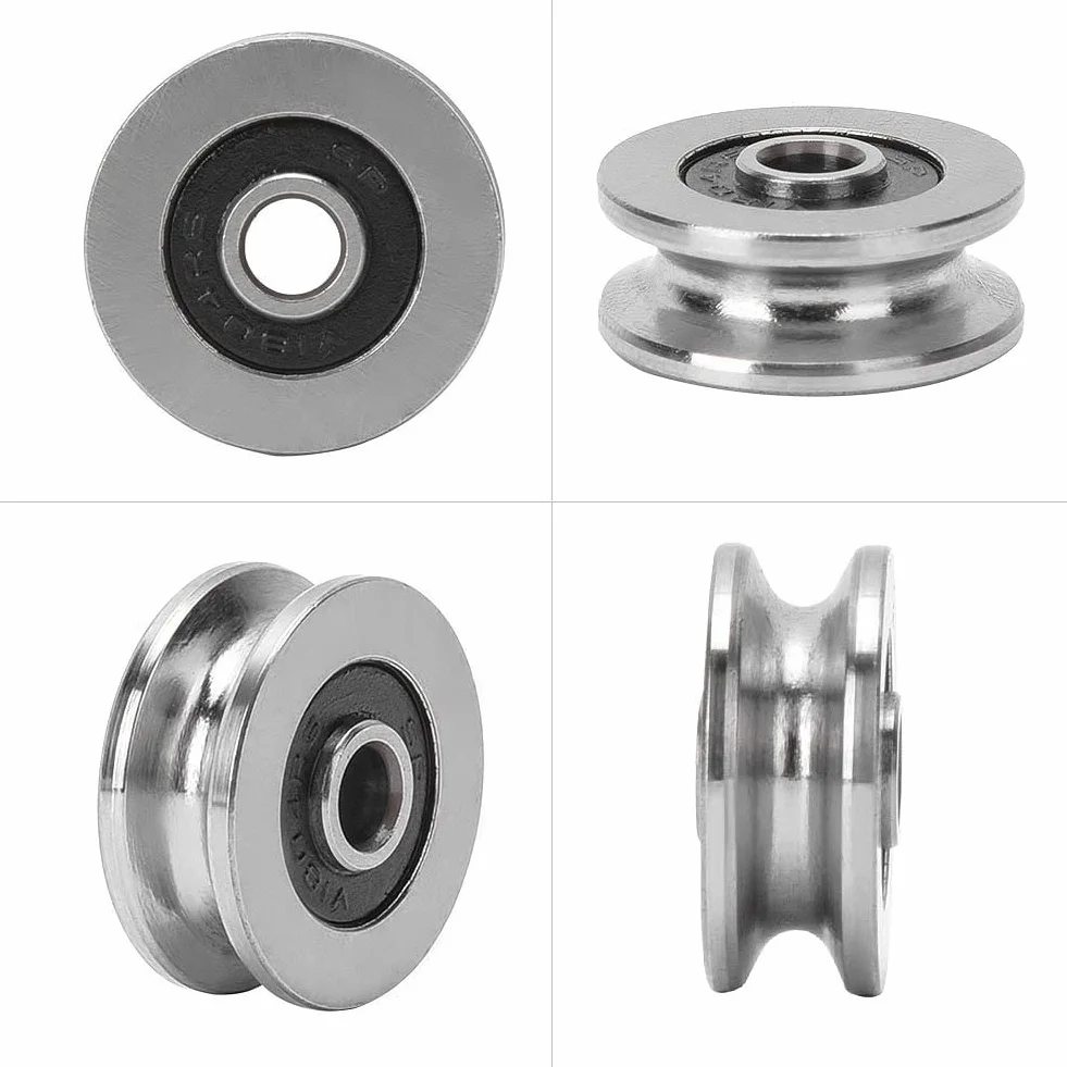 Łożyska V-Groove 18x4x8mm 10szt Miniaturowe Łożyska Kulkowe do Drukarki 3D