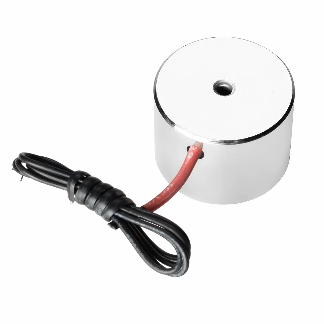 sourcing map 24 V DC 100 N 0,18 l elektryczny magnes podnoszący Solenoid podnoszenie