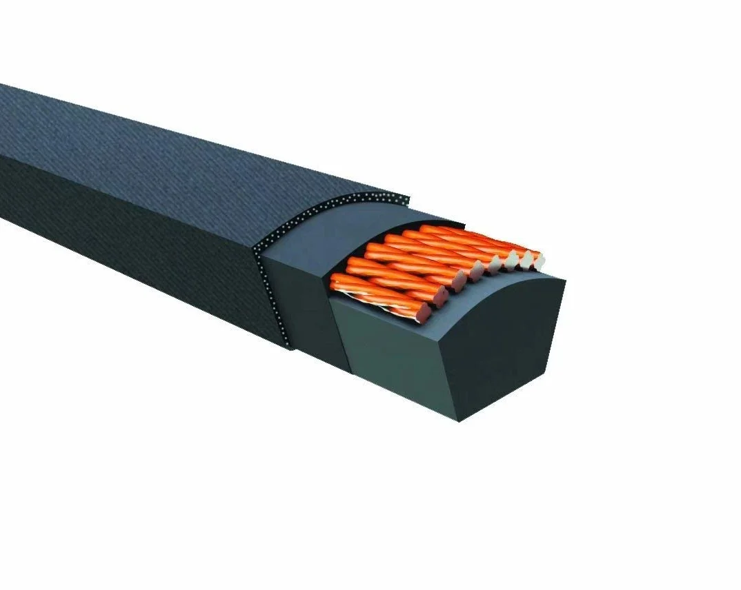 B1092Li (1092 mm obwód wewnętrzny 17 mm szerokość 11 mm wysokość) gumowy pasek klinowy owinięty czarny