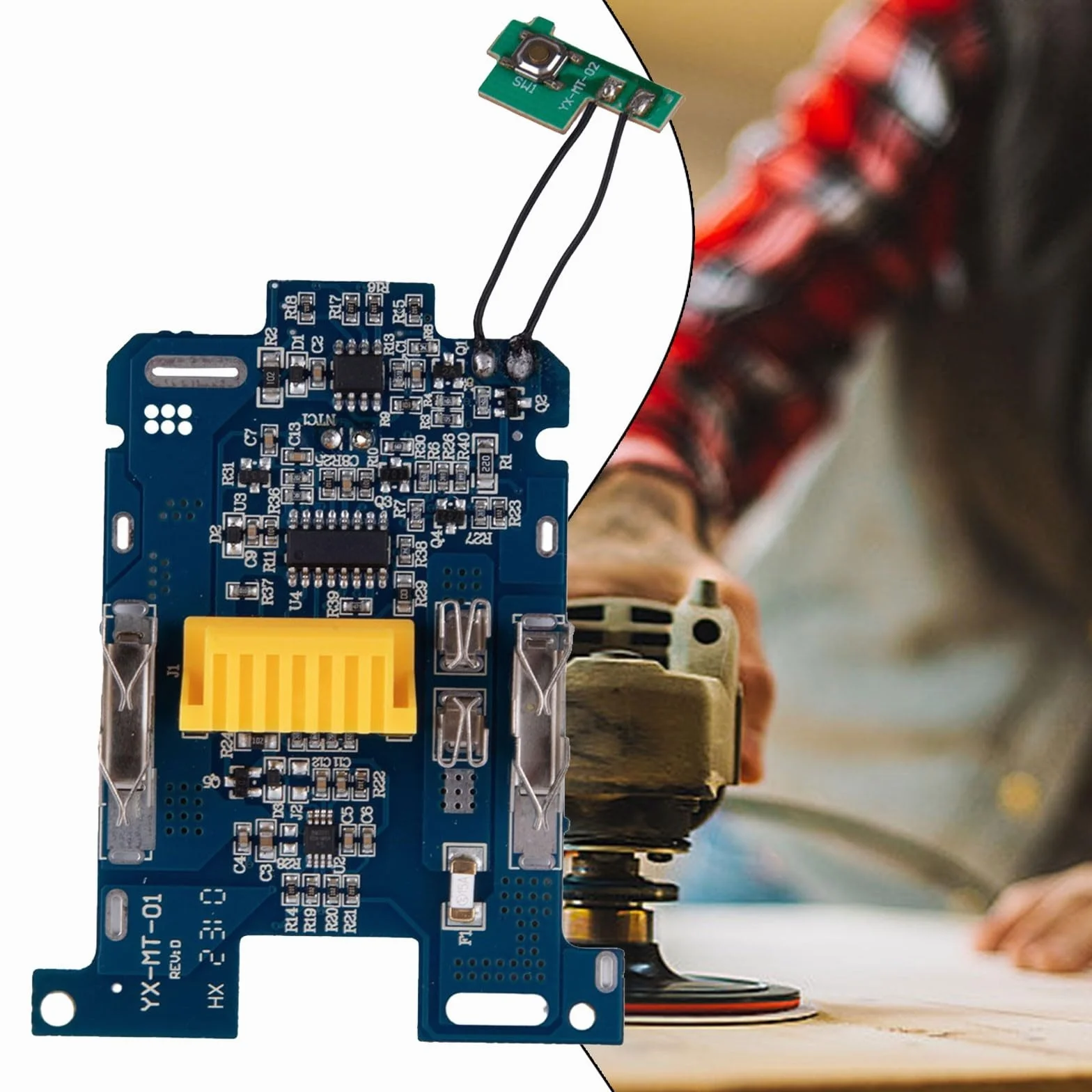 Zaawansowana płytka ochronna PCB do akumulatorów litowo-jonowych 18 V o odporności na przeciążenie i wibracje