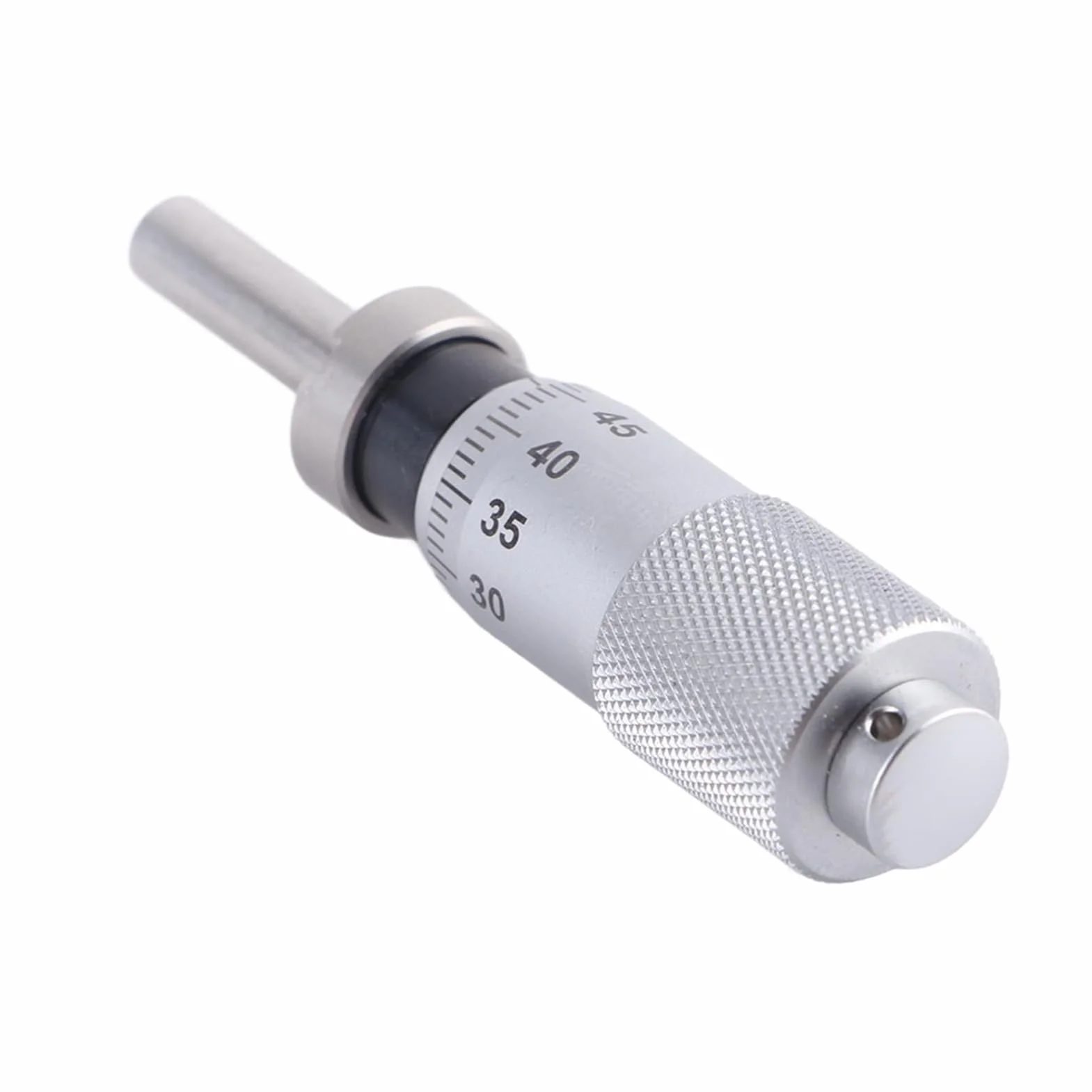 Głowica mikrometru 0-13 mm, metalowy mikrometr narzędzie pomiarowe do precyzyjnego tuningu różnych przyrządów dokładności (głowica kulowa z nakrętką)