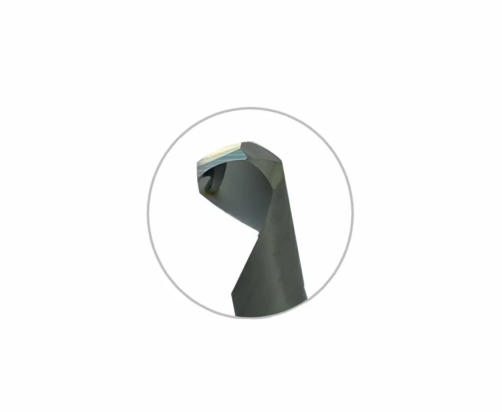 KATOOL Frez trzpieniowy Ø 1 do Ø 12 mm – jednoostrzowy, bardzo ostry, z twardego metalu VHM (1,5 mm)