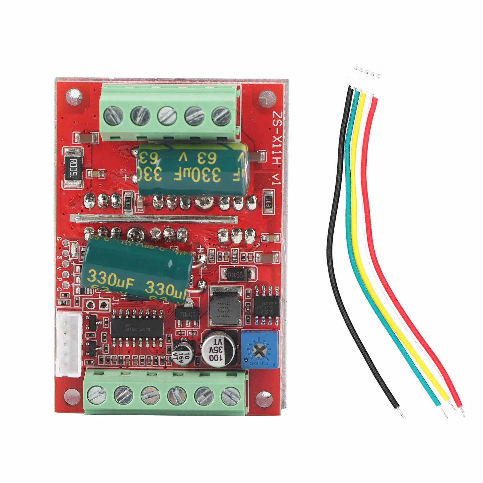 Bezszczotkowy Sterownik Silnika DC PWM 400W Moduł Sterowania Prędkością do Przodu i Tyłu dla 12V 24V 48V Silnika Elektrycznego