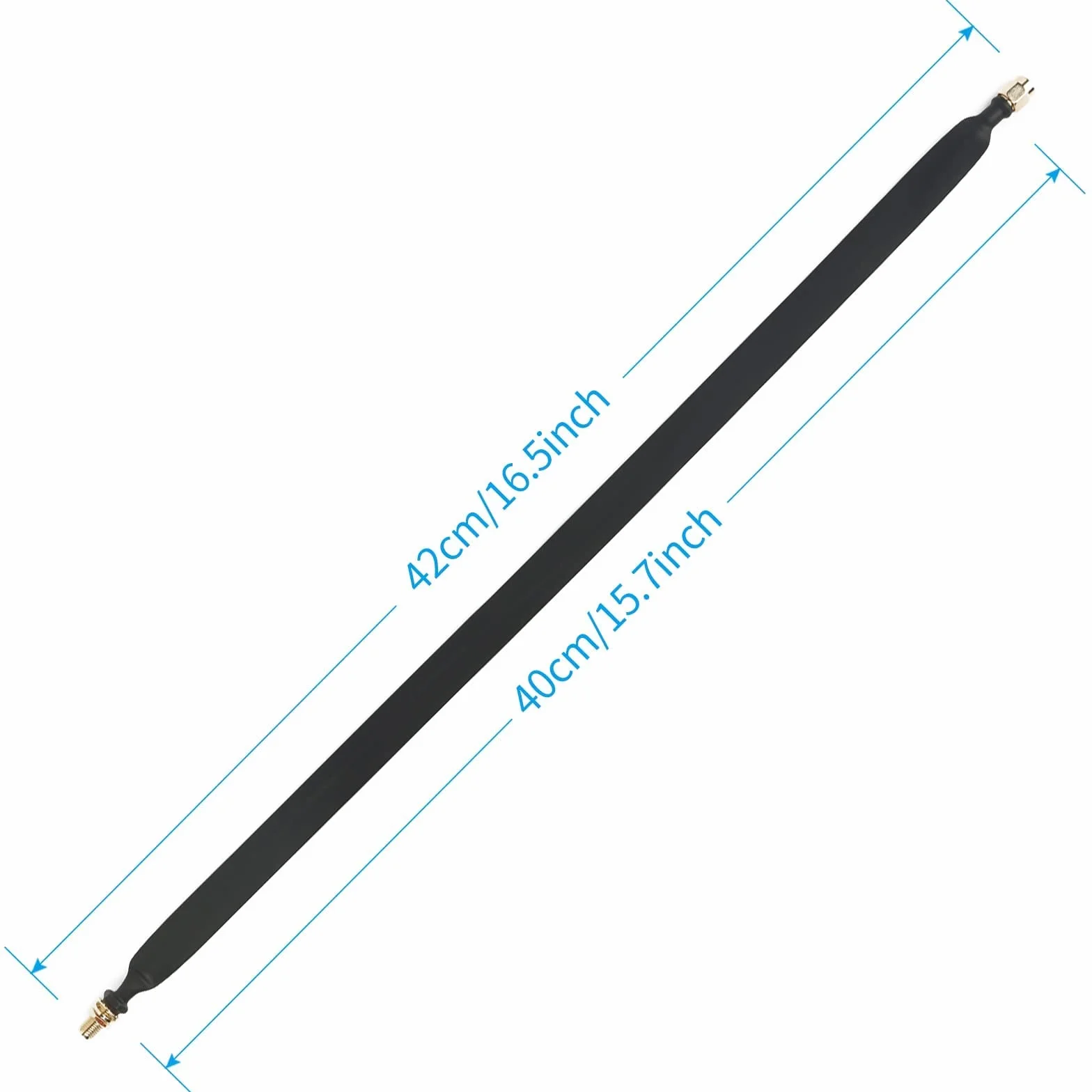 LoRa płaski kabel SMA, koncentryczny, adapter przedłużający LTE 4G, WiFi, LoRaWan, Bobcat, Nebra RAK, Helium Hotspot, HNT, Miner