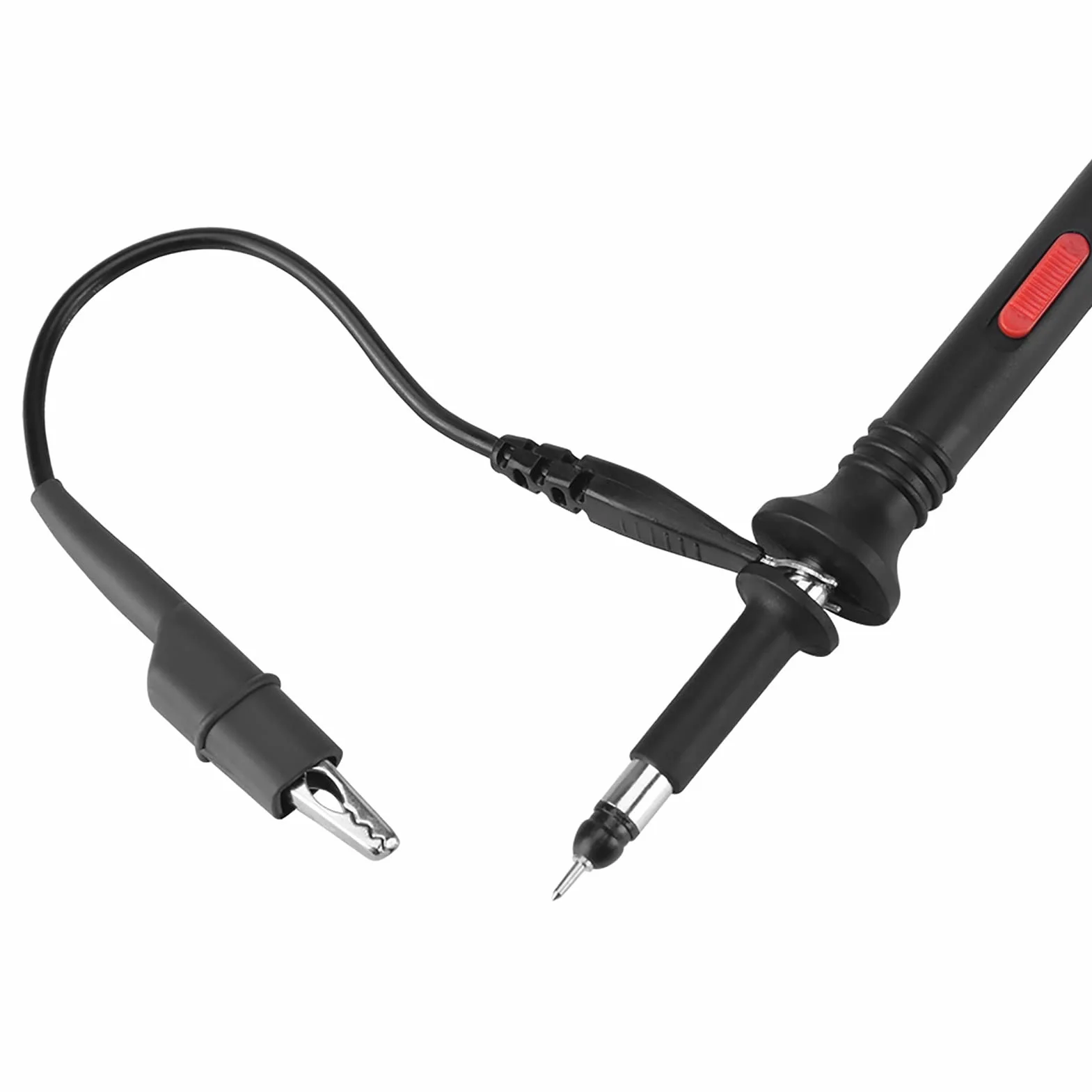 Pp215 dla Scope Sonda Zacisk Uziemiający 1Pc 200Mhz Zakres Oscyloskopu Sonda Testowa Klip Bnc P2200 X10 X1 Czarny