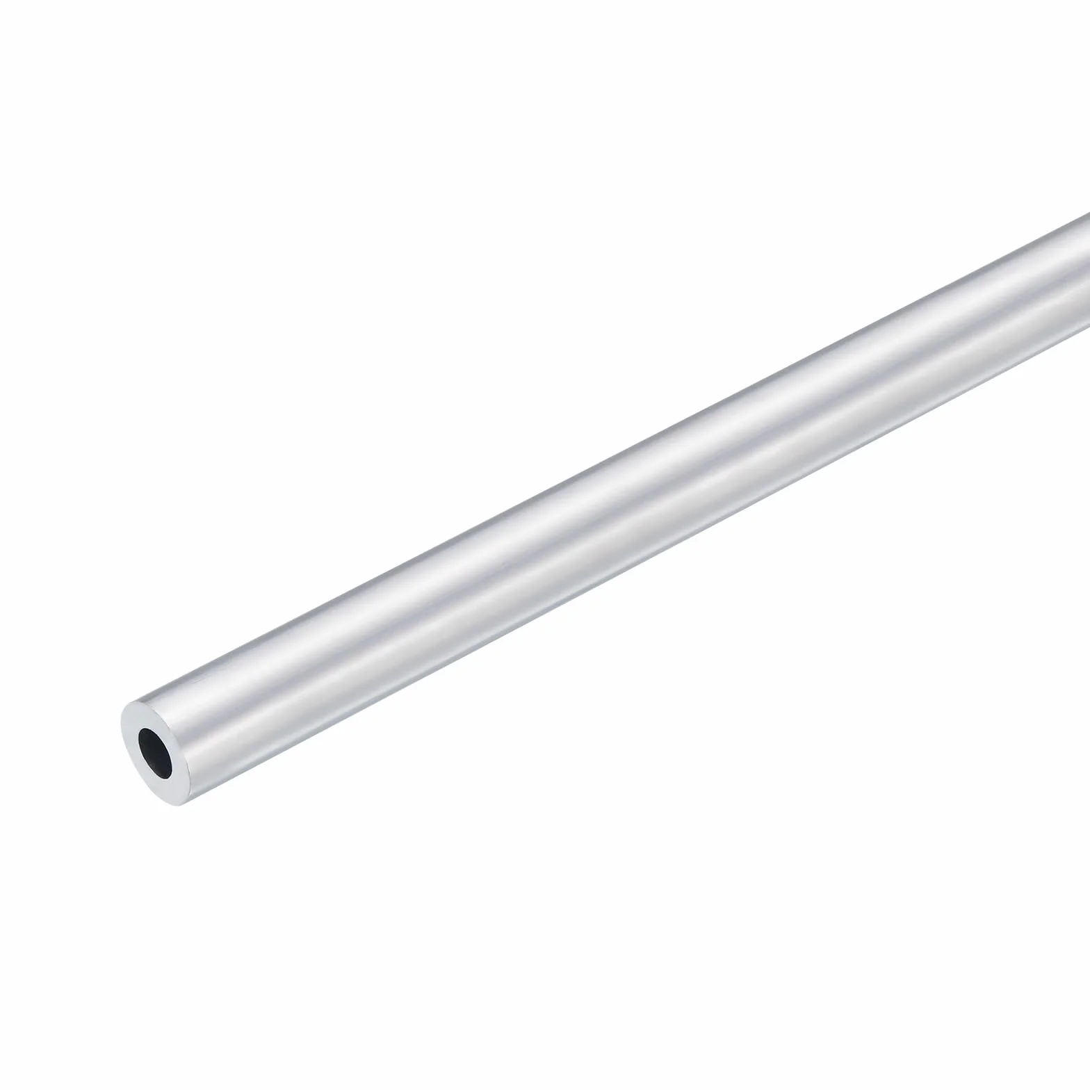 QUARKZMAN 6063 aluminiowa rura okrągła, średnica zewnętrzna 10 mm, średnica wewnętrzna 5 mm, długość 400 mm, rurociąg do projektów przemysłowych DIY