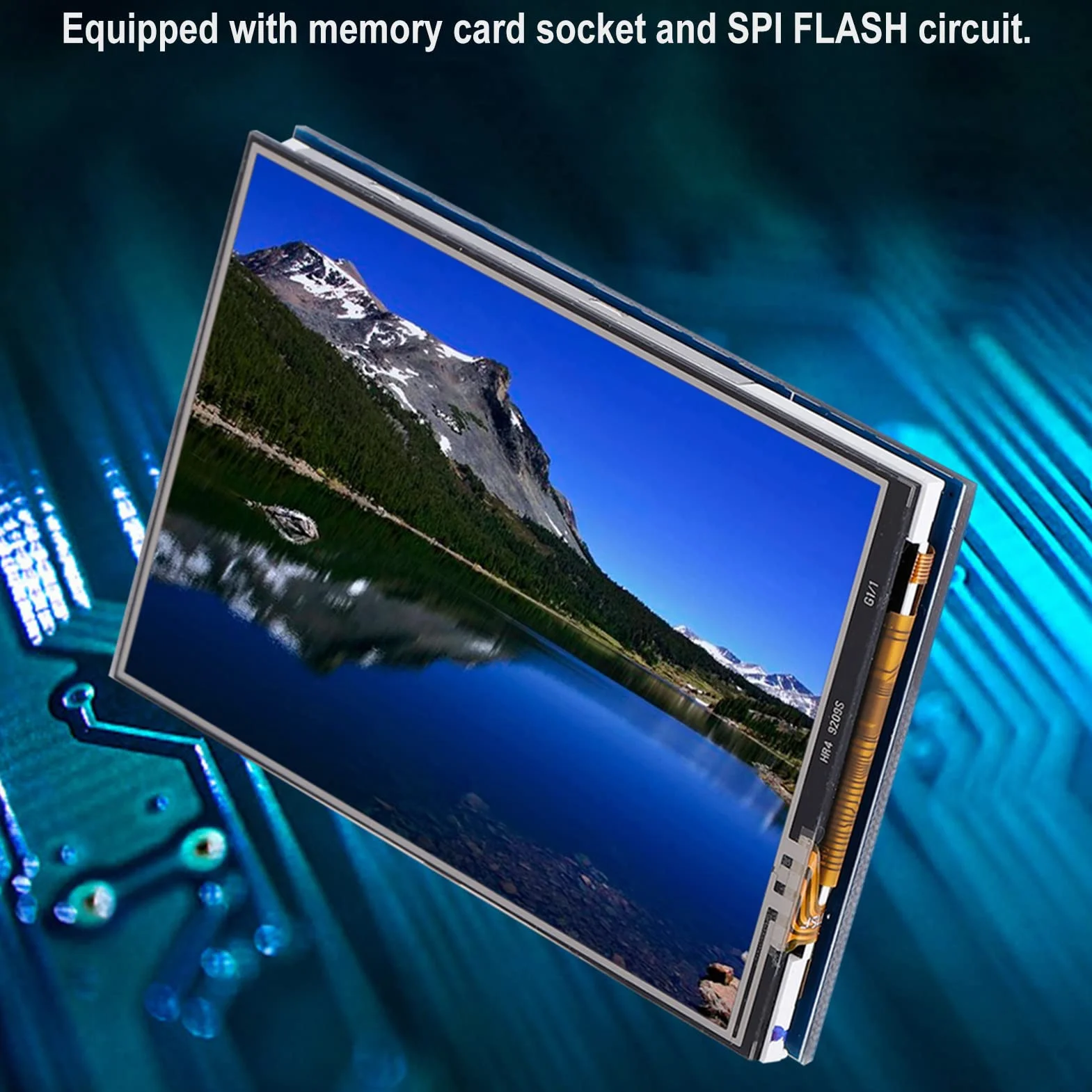 Moduł Wyświetlacza LCD 3,5 Cala 480x320 z Dotykiem Gniazdo Karty Pamięci SPI Flash