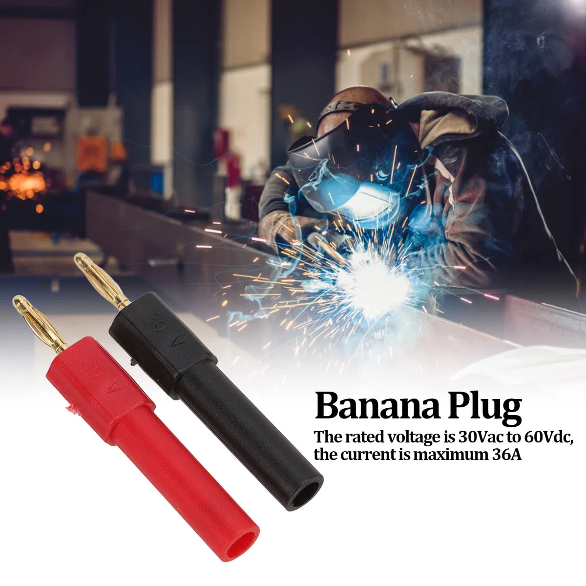 5 Zestaw PrzejśCióWka Bananowa 2mm MęSki na 4mm żeńSki Czerwony Czarny złąCze Bananowe PA MosiężNe Akcesoria do SprzęTu Elektronicznego