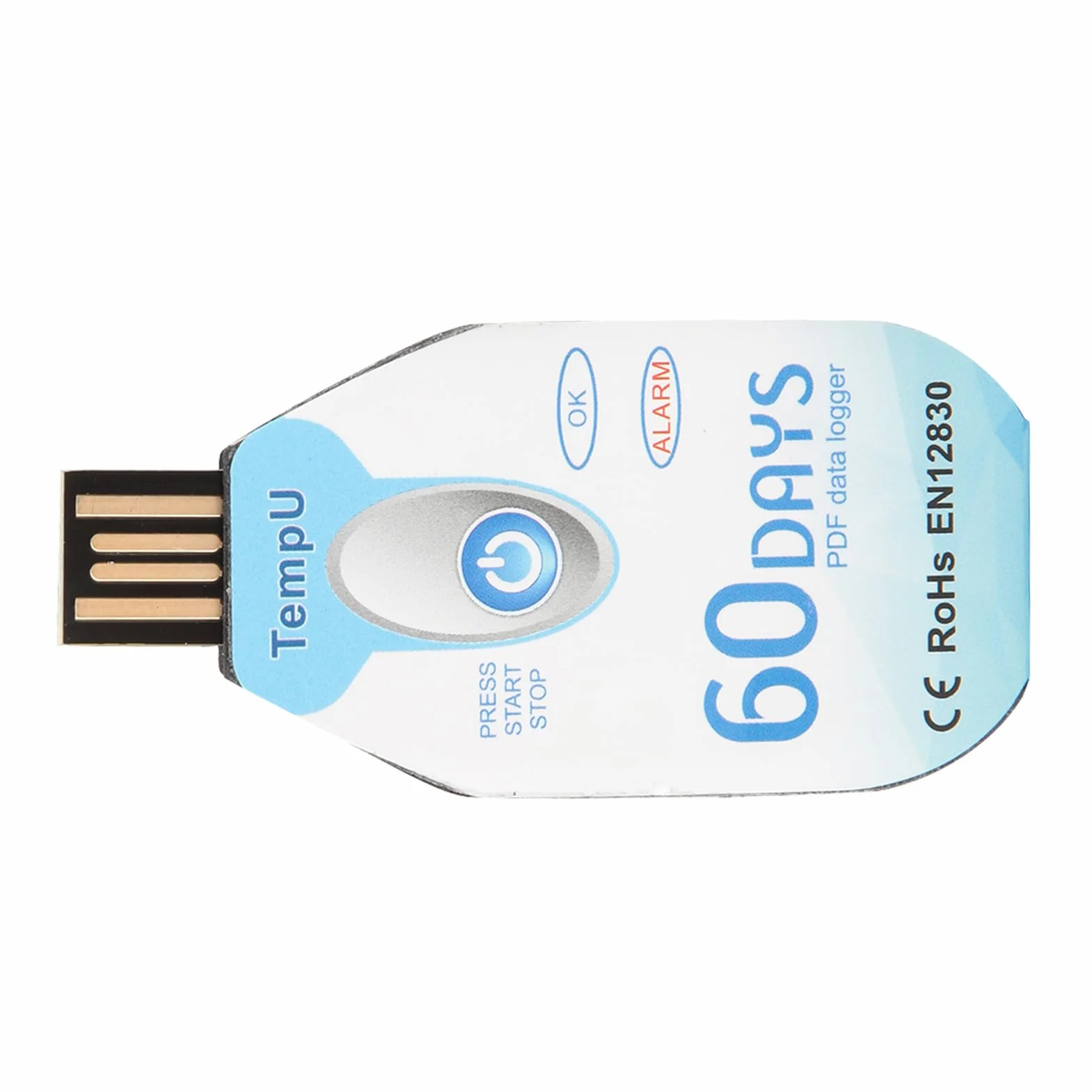 Temperatur- und Feuchtigkeits-Logger USB PDF Report 10000 Punkte