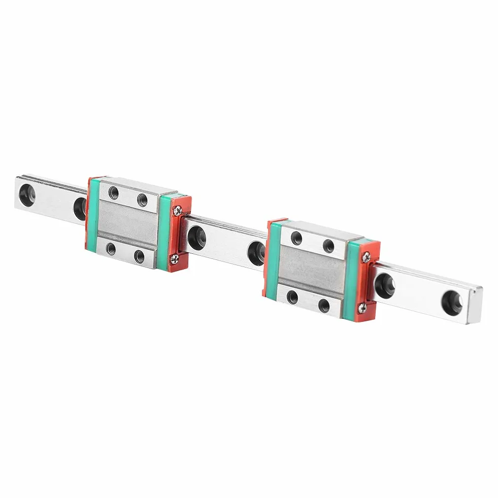 MGN9B 150 mm Mini Linear Rail Guide, prowadnica liniowa 9 mm z 2 blokami przesuwnymi, odporna na rdzę