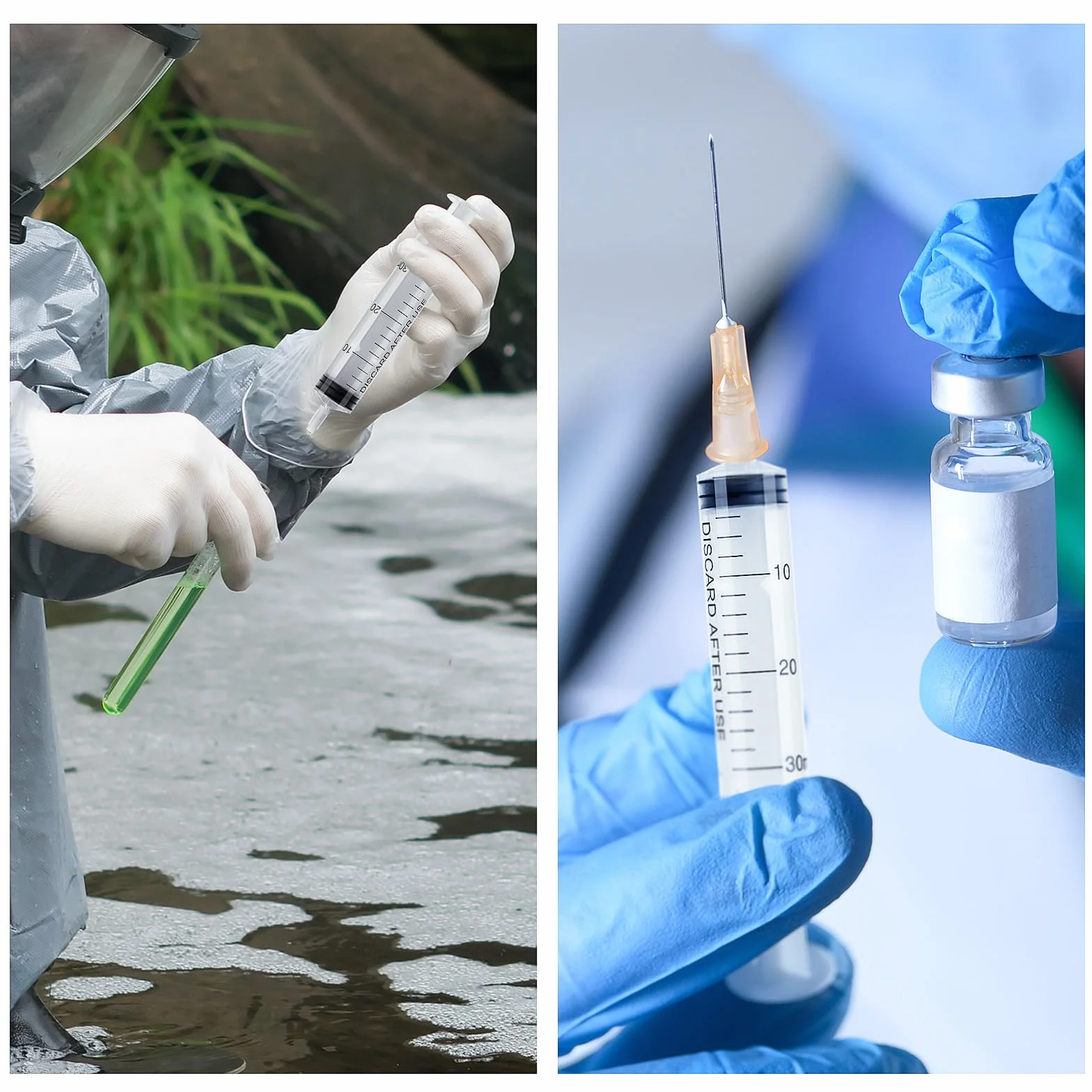 Strzykawki z tworzywa sztucznego, 25 sztuk, 30 ml, strzykawki z pokrywką, sterylne strzykawki bez igły, do laboratorium naukowego, pomiaru płynów i dozowania, karmienia zwierząt, nawadniania roślin