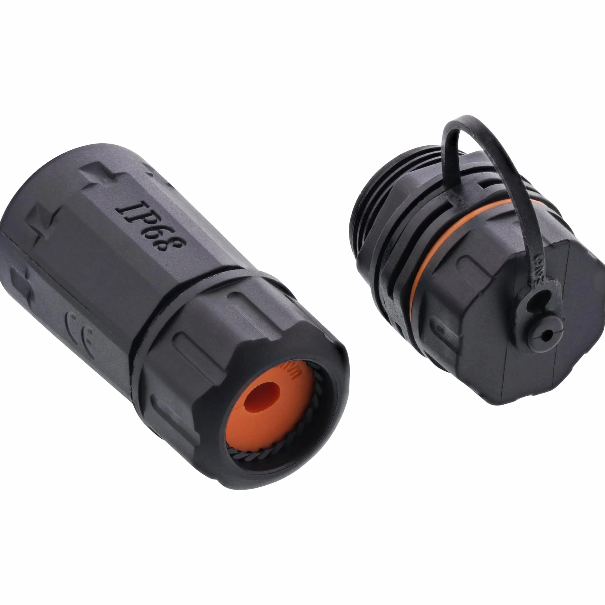 InLine Łącznik kabla krosowego RJ45 Cat.6A IP68, wodoszczelny, nadaje się do użytku na zewnątrz, kompatybilny z kablem sieciowym 3-8 mm, połączenie przemysłowe, 69990T