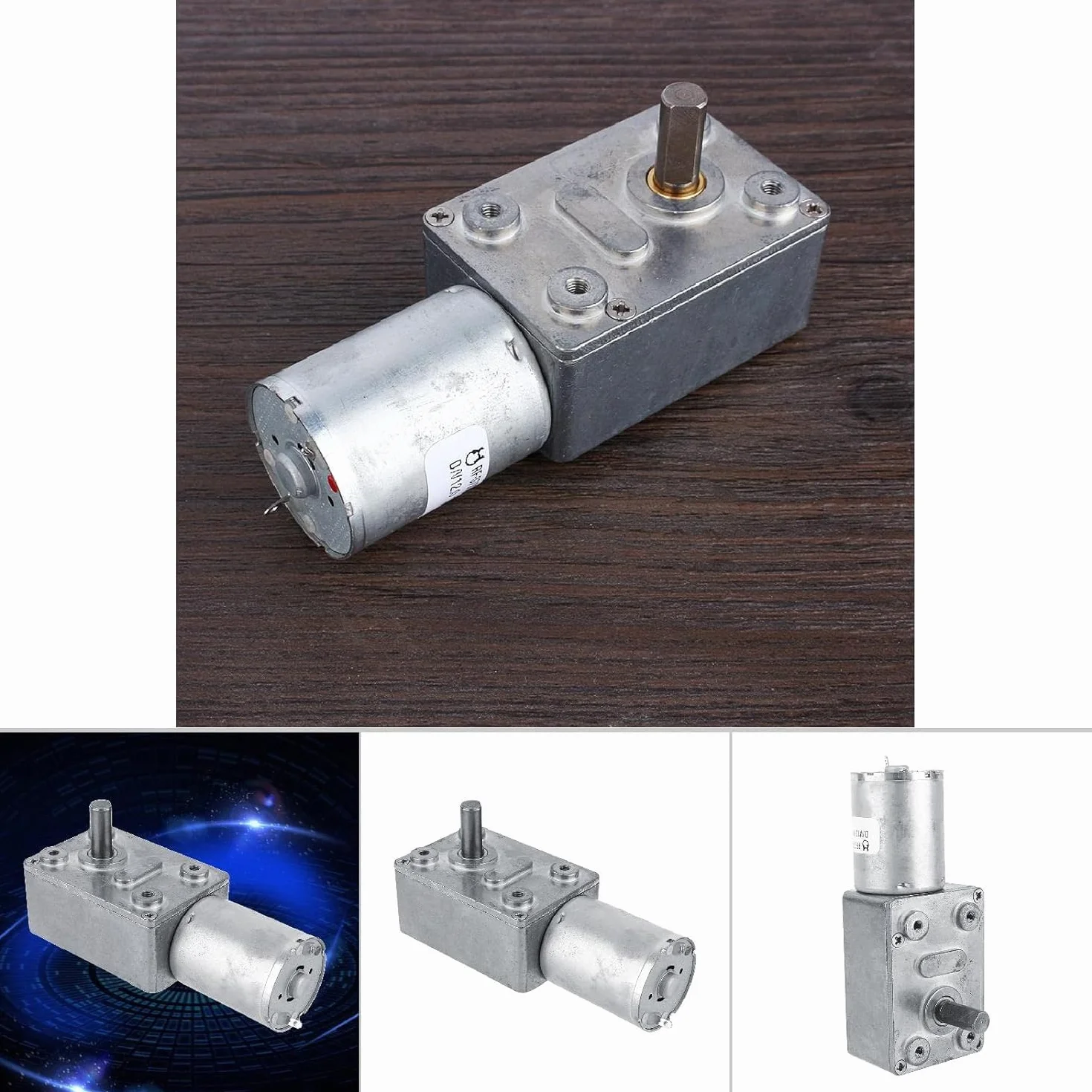 Reversible High Torque Getriebemotor DC 12V 6RPM CW/CCW