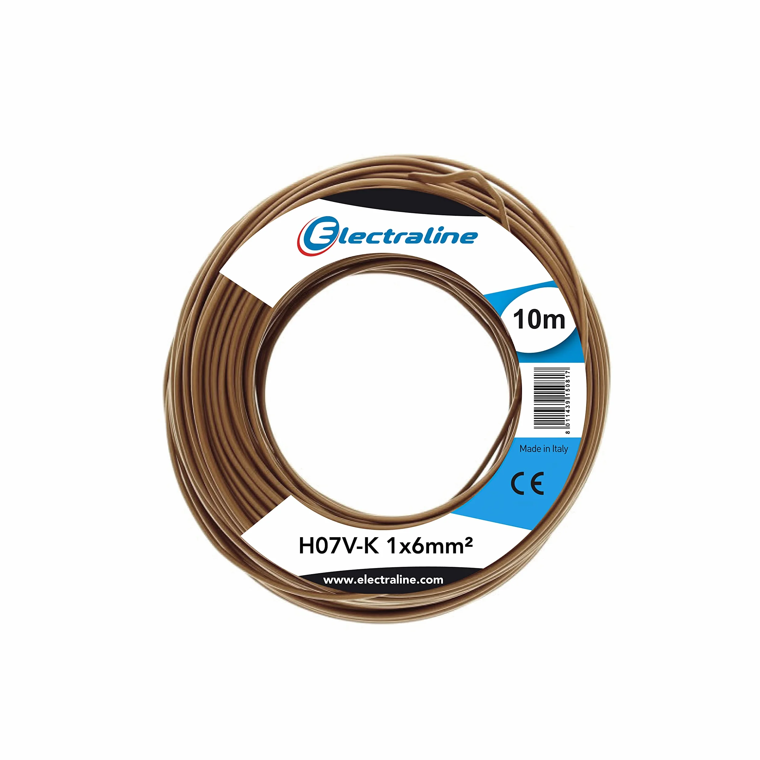 Electraline N07V-K, 1x6 mm, 10 m