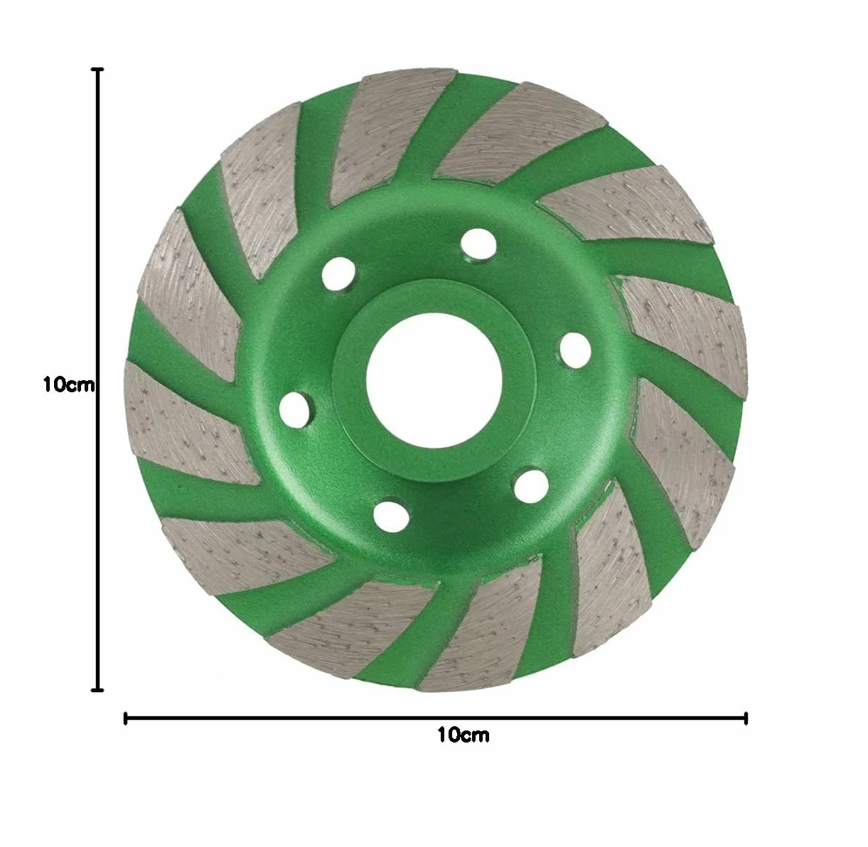 Koło szlifierskie, tarcza szlifierska z diamentowym kubkiem, 4 cala/100 mm tarcza szlifierska diamentowa, do szlifierek kątowych, kamienia, marmuru, muru, betonu