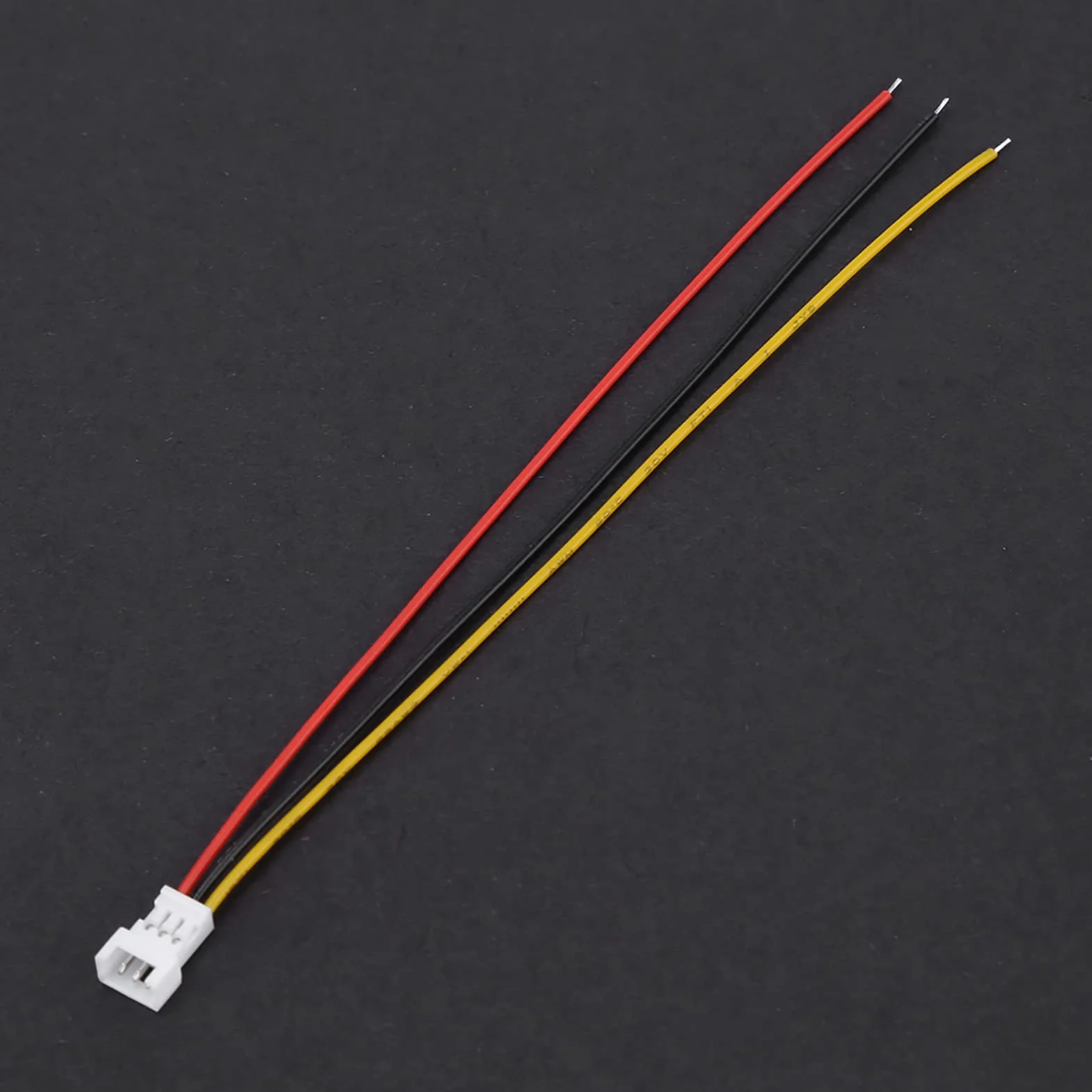 20 Szt. 1,25 MM JST 2 Pin lub 3 Pin Męski i żeński Wtyk Złącza z Kablami 100mm, Przewód łączący Złącze Kątowe JST(3Pinowy zestaw męski i żeński)