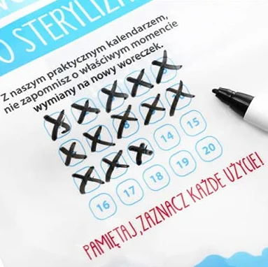 Woreczki do sterylizacji 10 sztuk