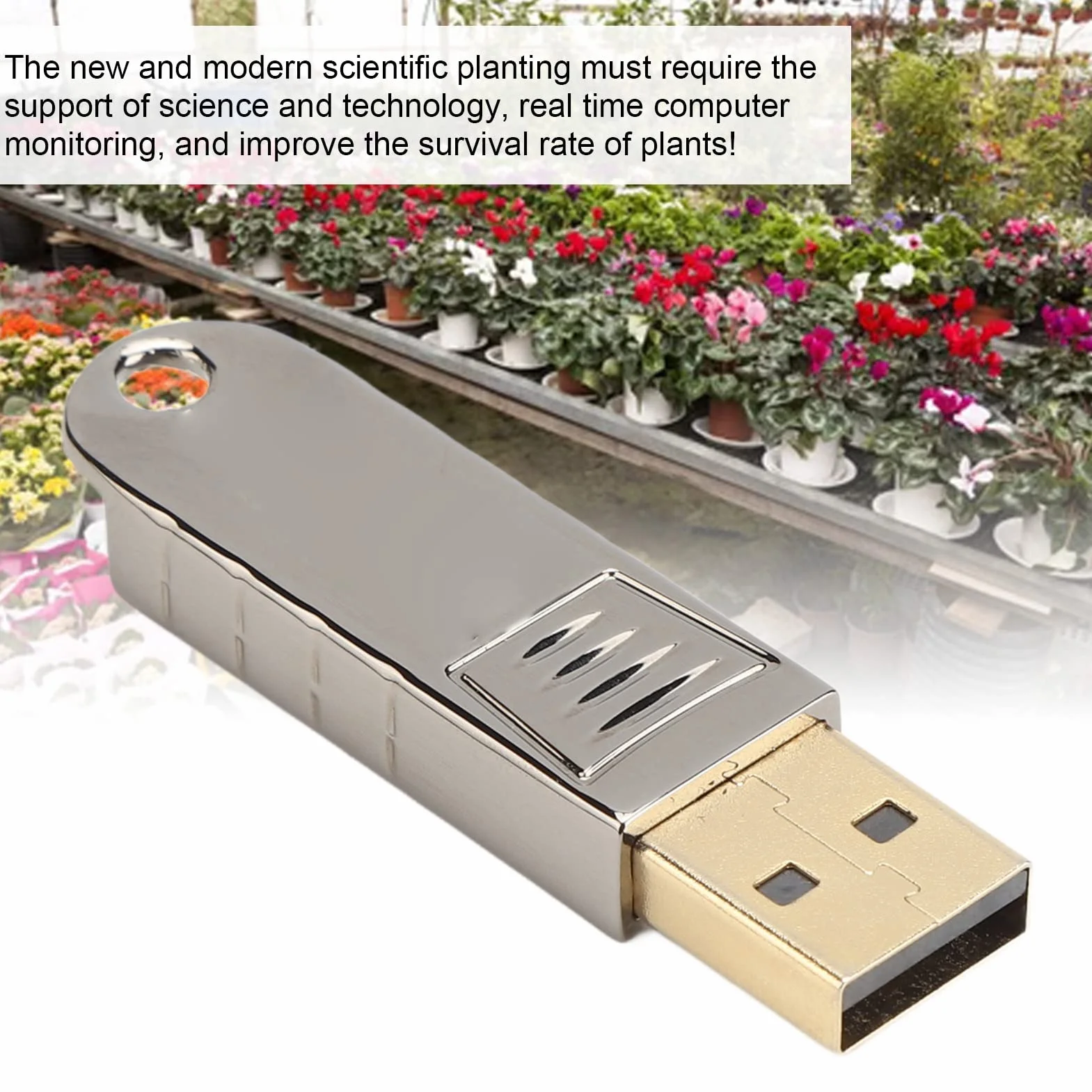 Termometr USB Wodoodporny Rejestrator Temperatury -67~257℉ Alarm Górnego Dolnego Limitu