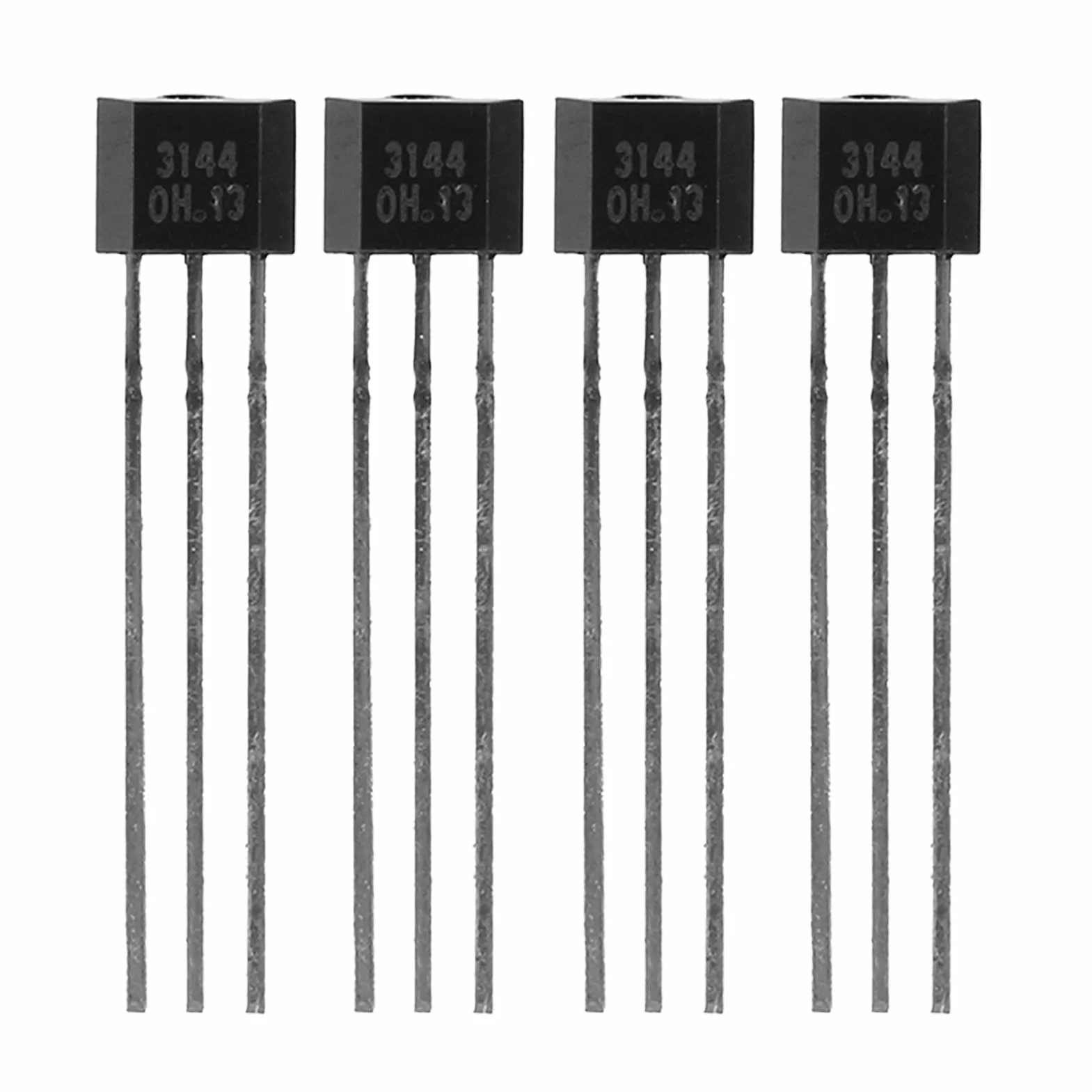 Respicefinem Czujnik Halla Magnetyczny 3144E Czujnik Halla T104 9. 0×6. 0×1. 0 10 sztuk dużo A3144 3144E Oh3144E efekt Halla przełączniki czujnika do 92Ua 3Pin Sip czujnik efektu