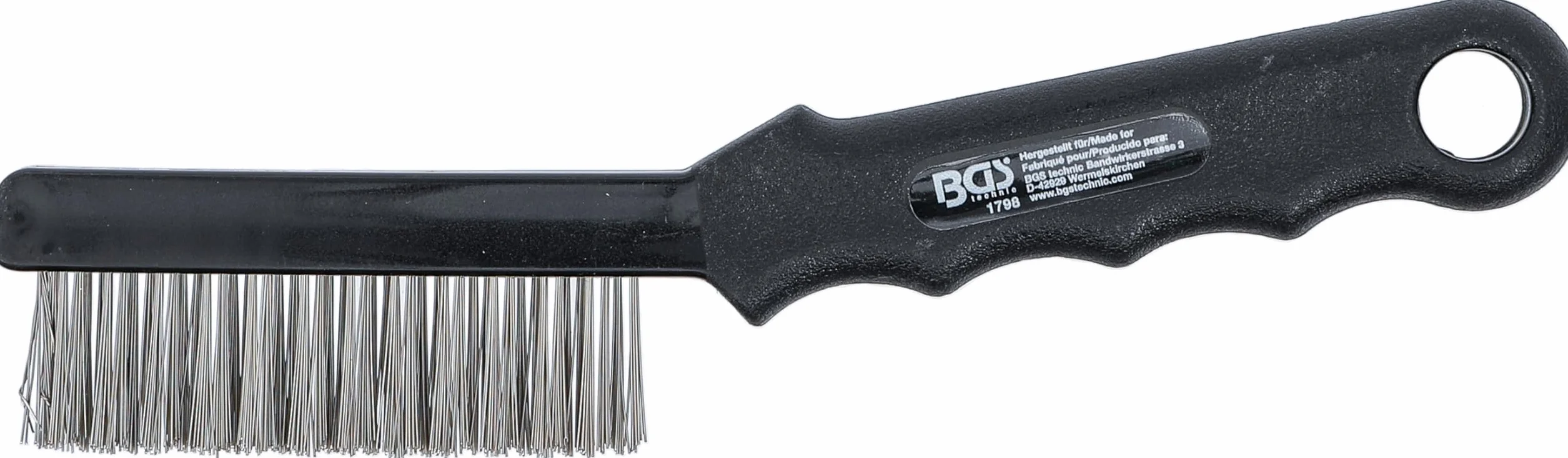 BGS 1798 Szczotka do zacisków hamulcowych drut stalowy 220 mm