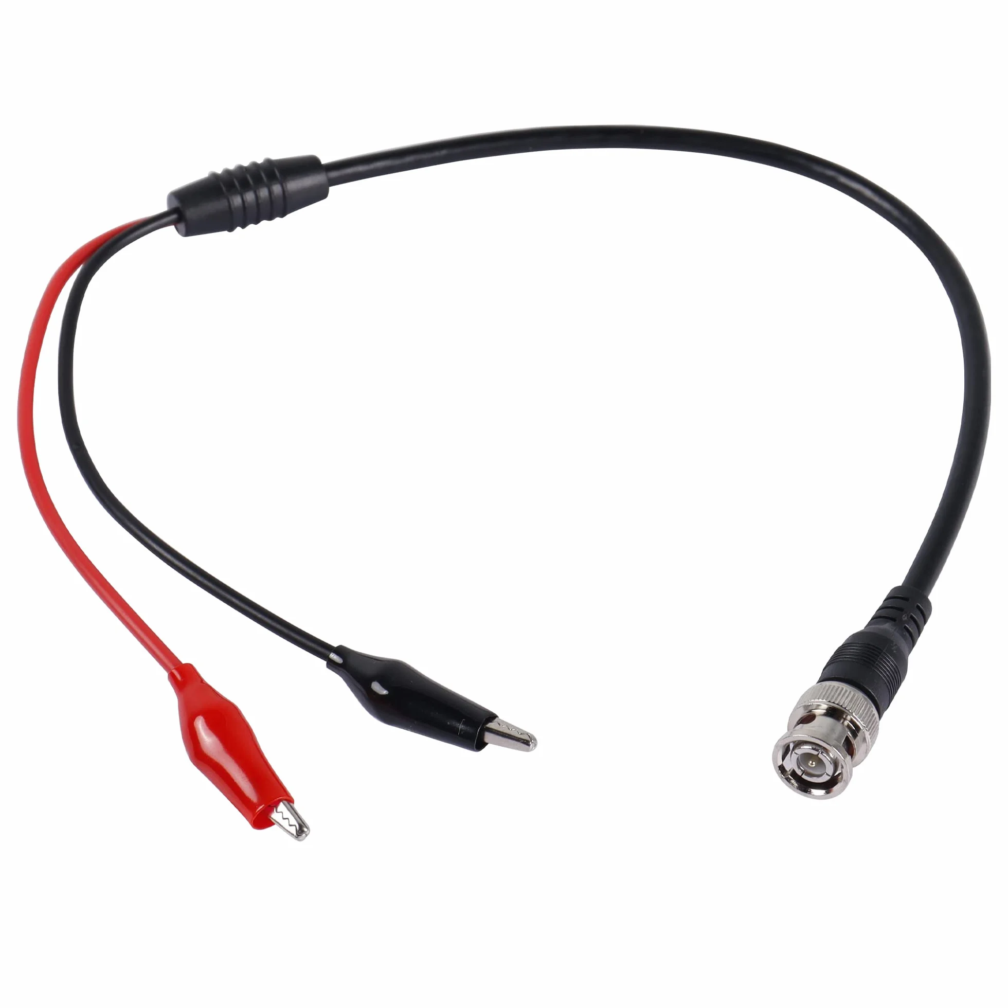 Kabel testowy BNC Q9 do oscyloskopu, podwójny klip krokodyla, 0,5m